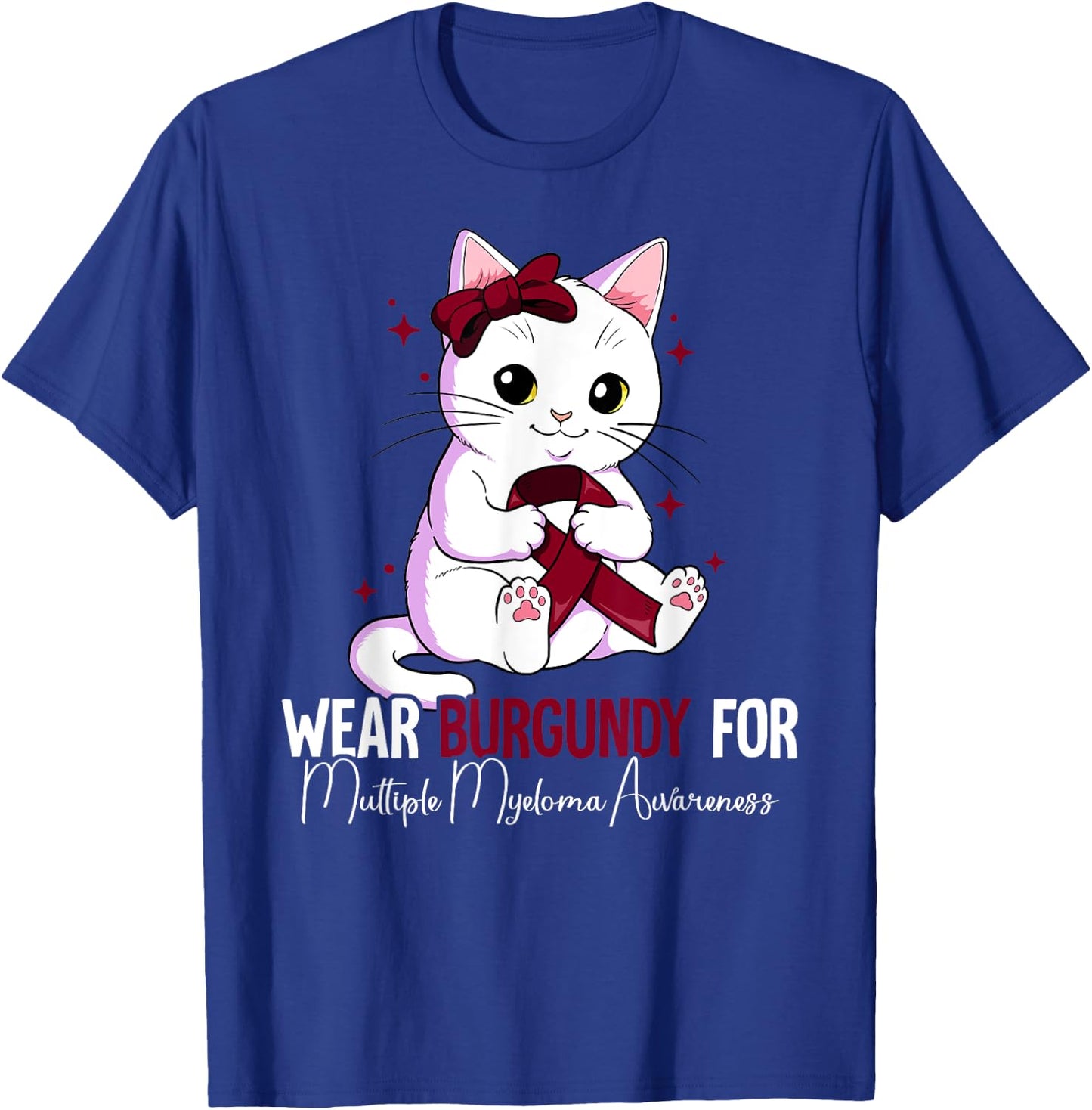 Multiple Myeloma Awareness T-Shirt - T-Shirt | Royal