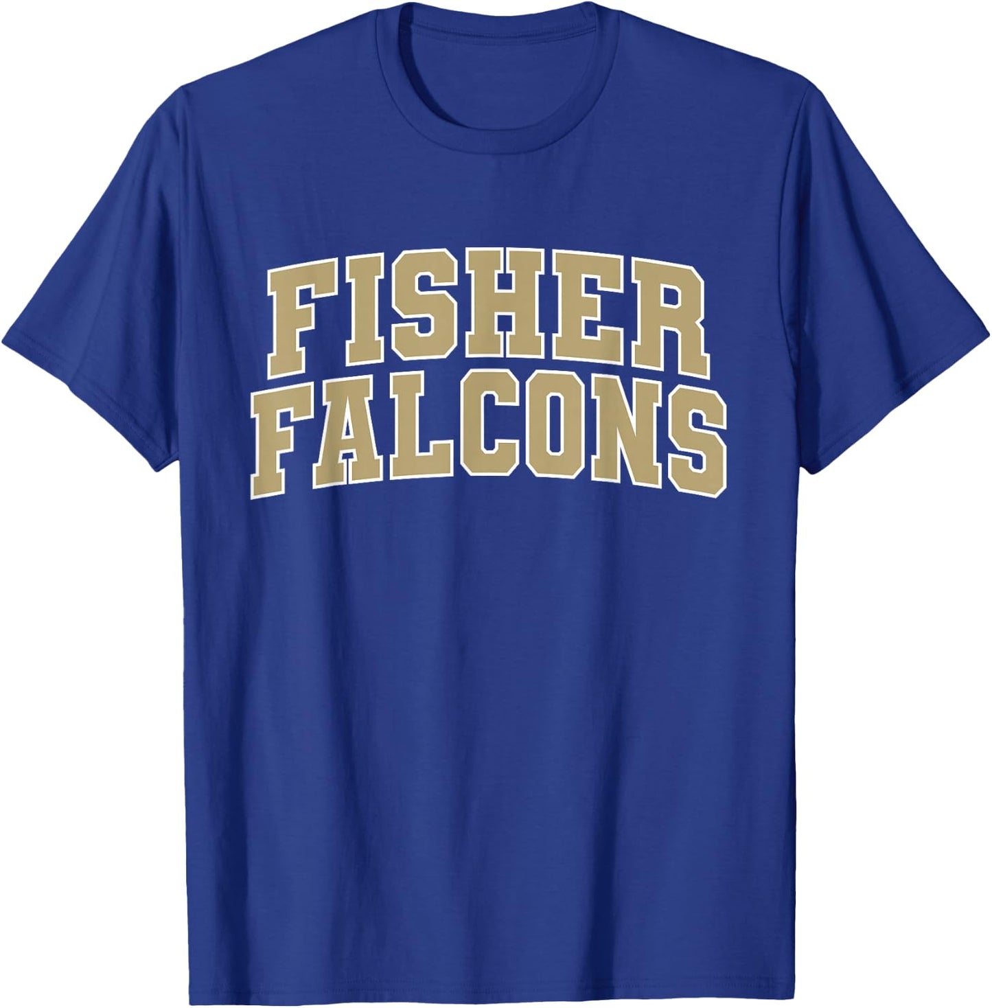 Fisher College Falcons Apparel Sports Fan T-Shirt - T-Shirt | Royal