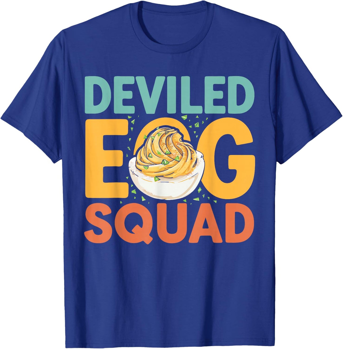 Deviled Egg Squad Thanksgiving Dinner Deviled Eggs T-Shirt - T-Shirt | Royal