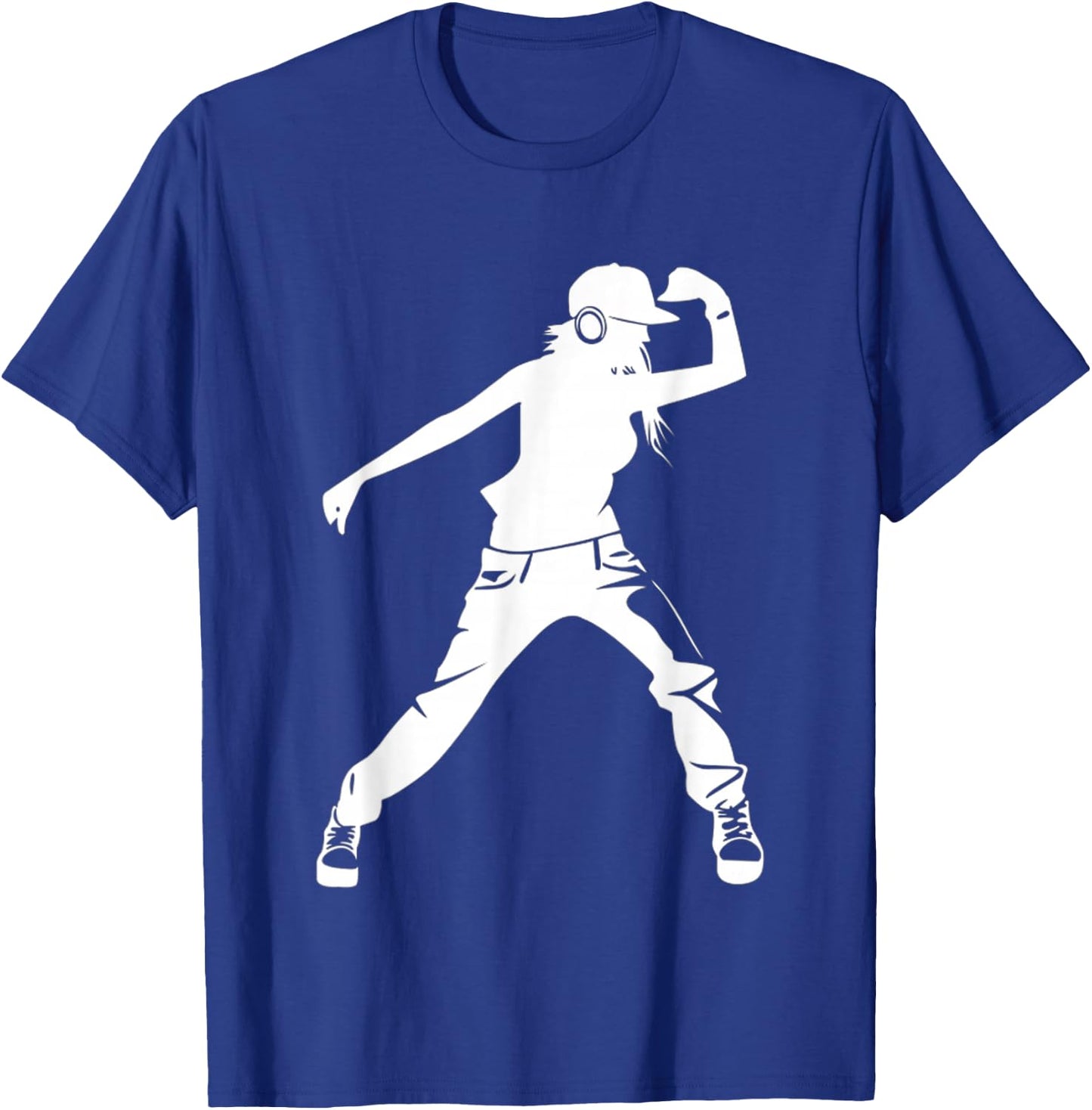 Girl Loves to Dance Hip Hop - Hiphop Dancer Breakdancing T-Shirt - T-Shirt | Royal