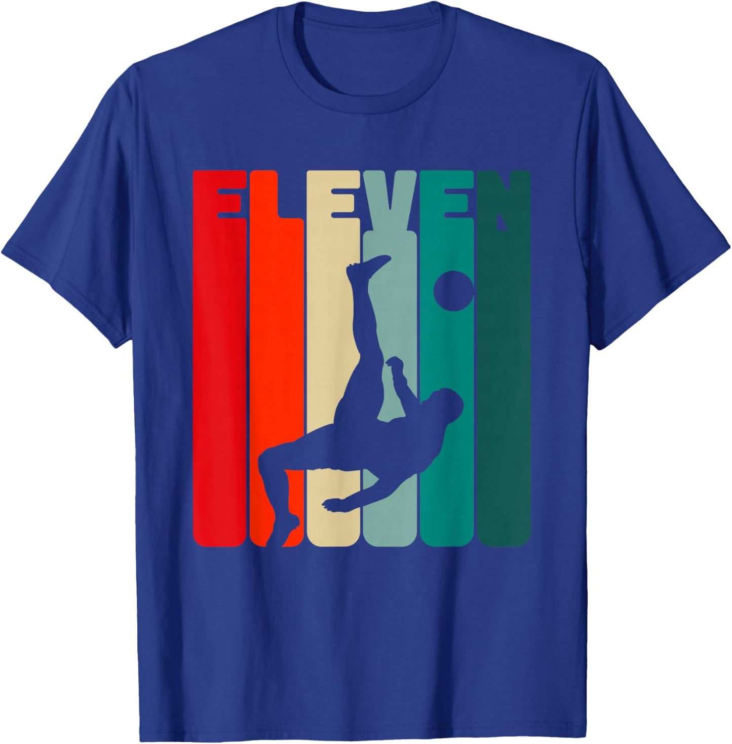 11th Birthday Footballer 11 Years Football Boys T-Shirt - T-Shirt | Royal