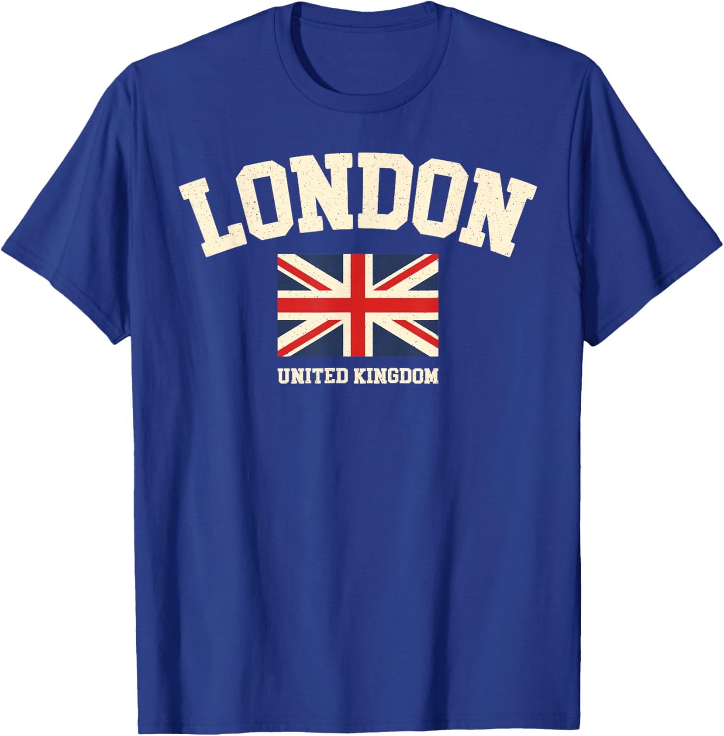 Retro Graphic Souvenir London England UK , Black, S T-Shirt - T-Shirt | Royal