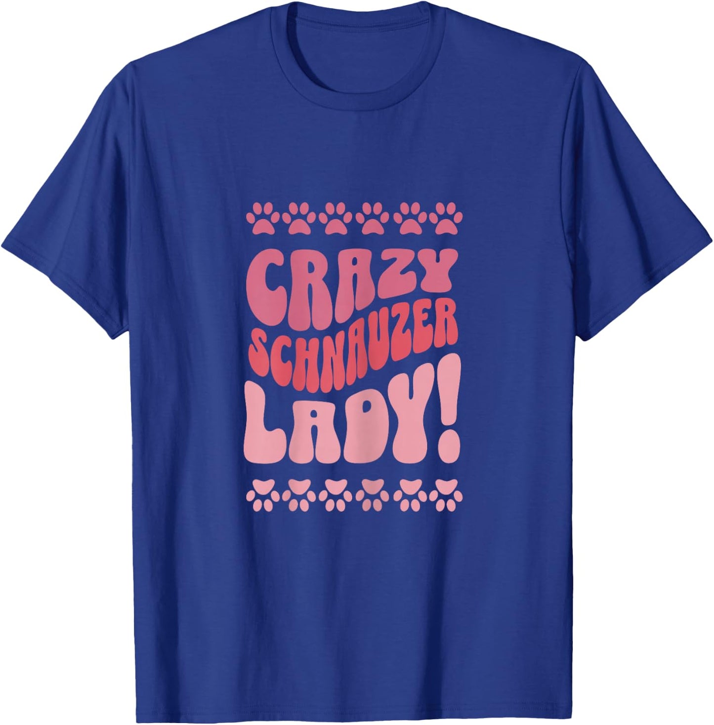 Crazy Airedale Terrier Lady Design for Dog Lovers T-Shirt - T-Shirt | Royal