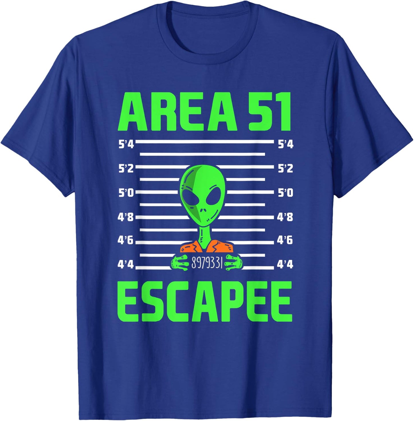 Alien Conspiracy Theory UFO Believer Funny Halloween Costume T-Shirt - T-Shirt | Royal