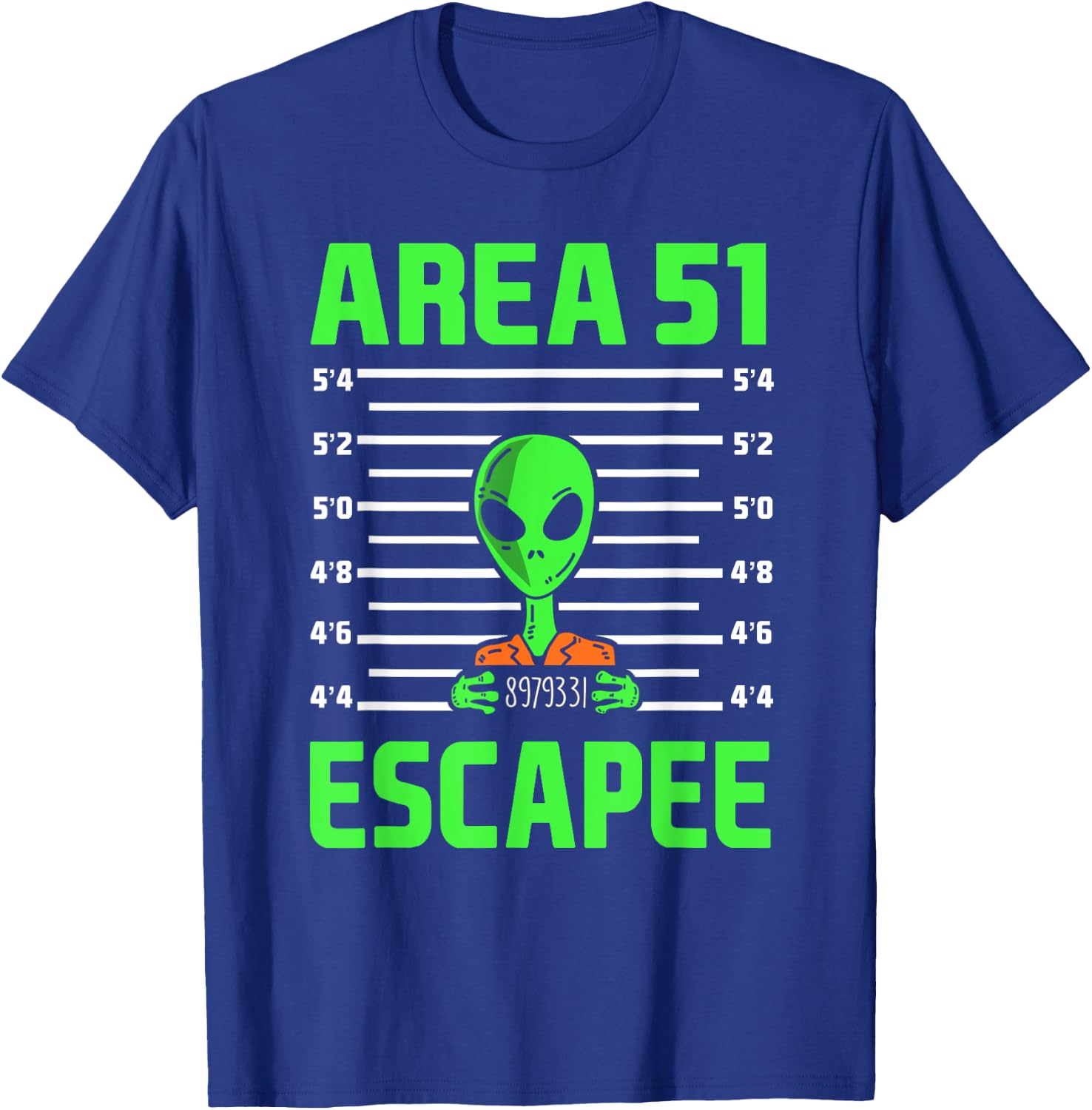 Alien Conspiracy Theory UFO Believer Funny Halloween Costume T-Shirt - T-Shirt | Royal