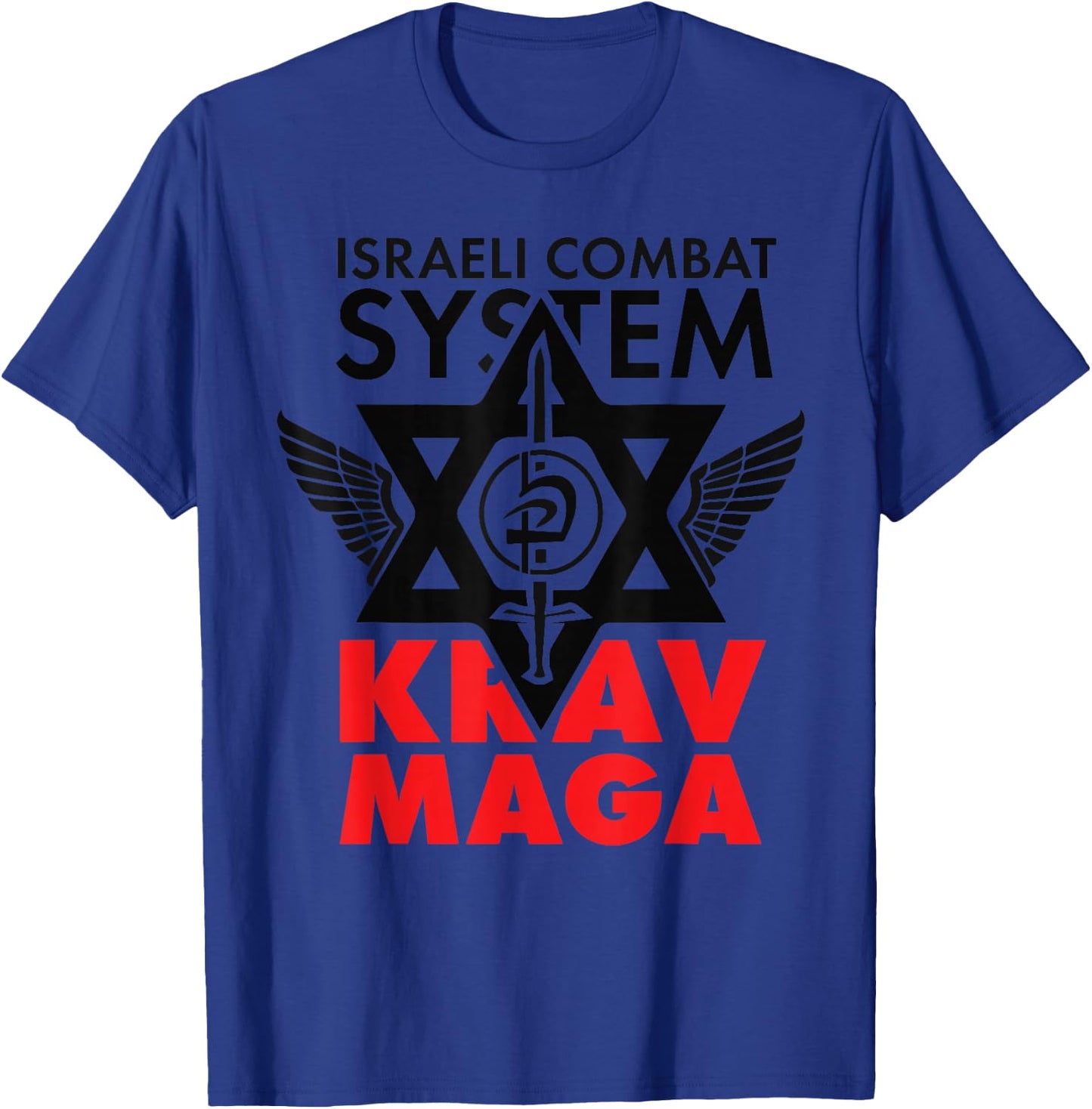 Israeli Combat System Krav Maga T-Shirt - T-Shirt | Royal