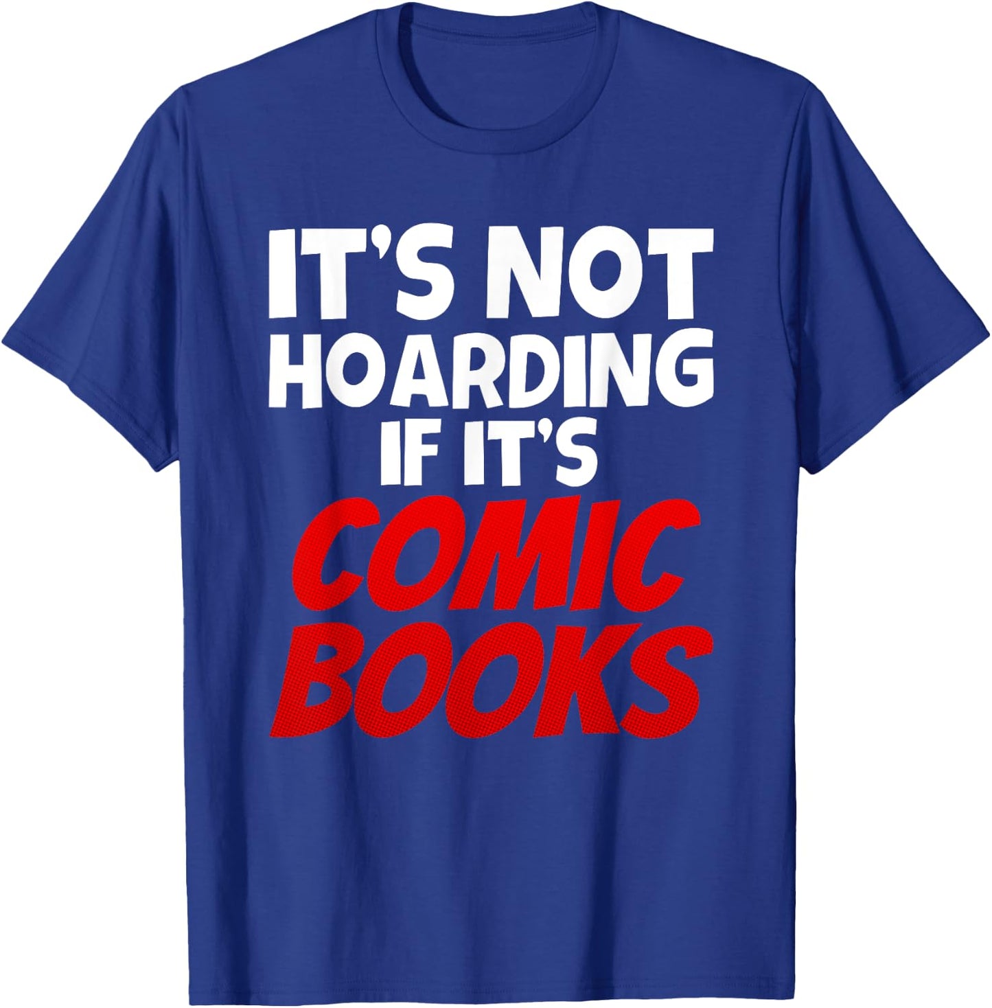 Comic Book Art Women Comic Book Comics Collector T-Shirt - T-Shirt | Royal