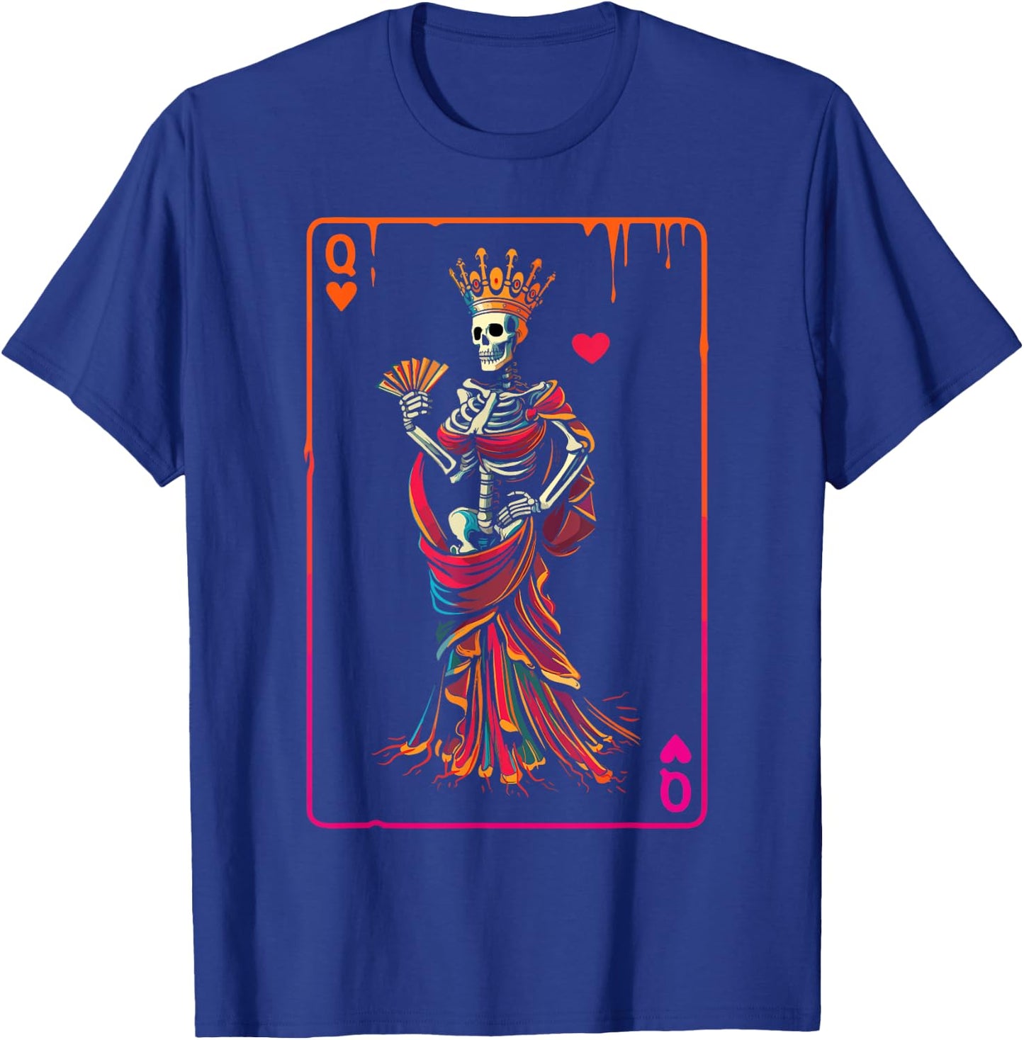 Queen of Hearts Halloween Costume Valentines Card Couple Set T-Shirt - T-Shirt | Royal