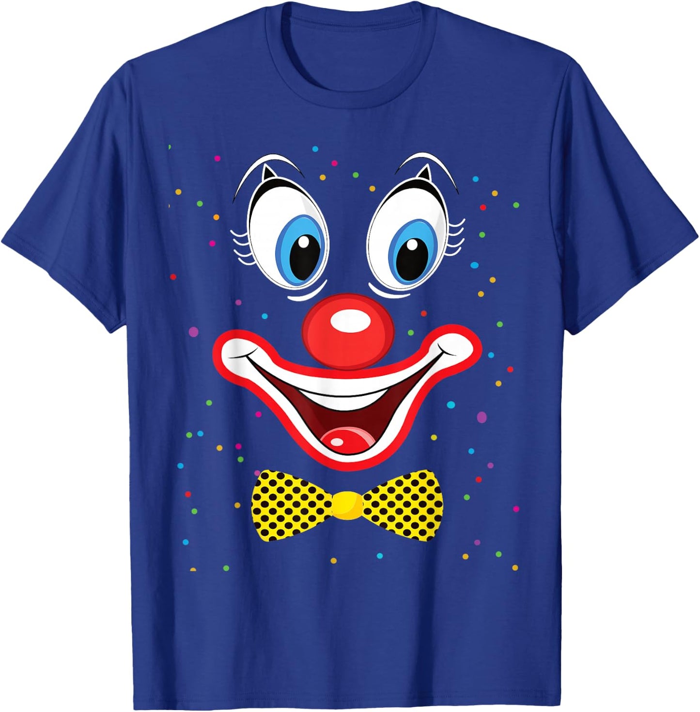 Carnival Costume Fancy Dress Costume Funny Clown Confetti , black T-Shirt - T-Shirt | Royal