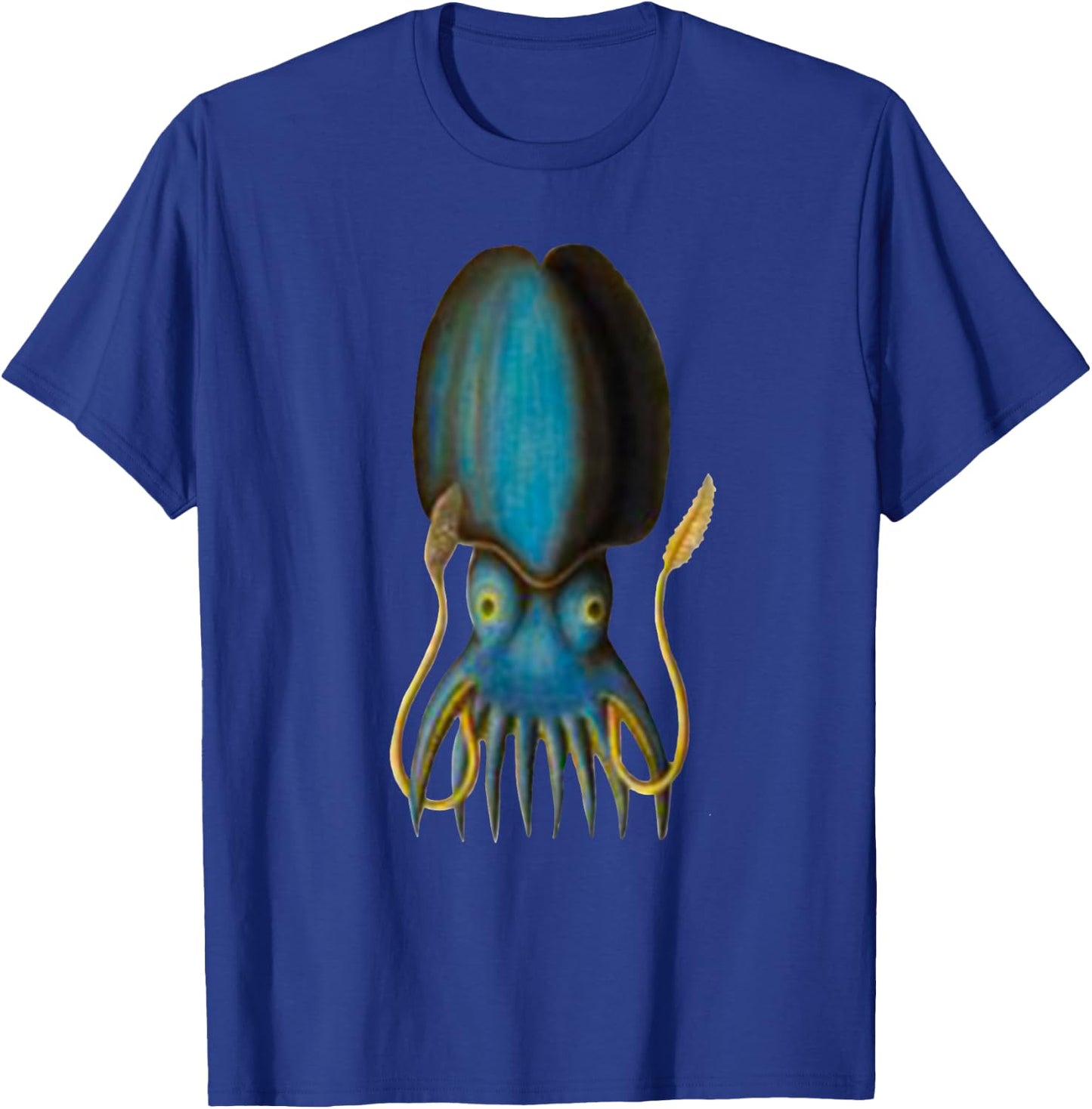 Squid Shirt Funny Awesome Squid T-Shirt - T-Shirt | Royal
