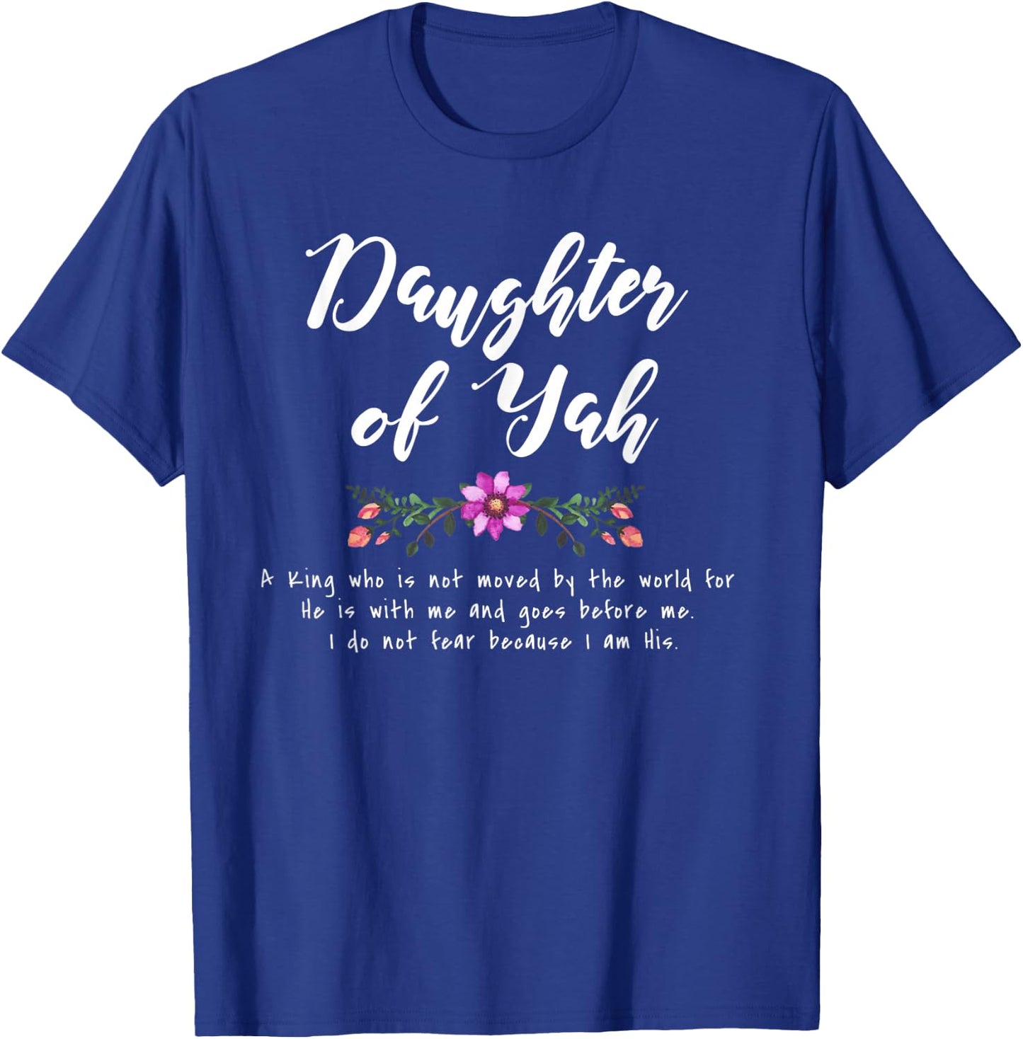 Daughter of Yah Hebrew Roots T-Shirt - T-Shirt | Royal