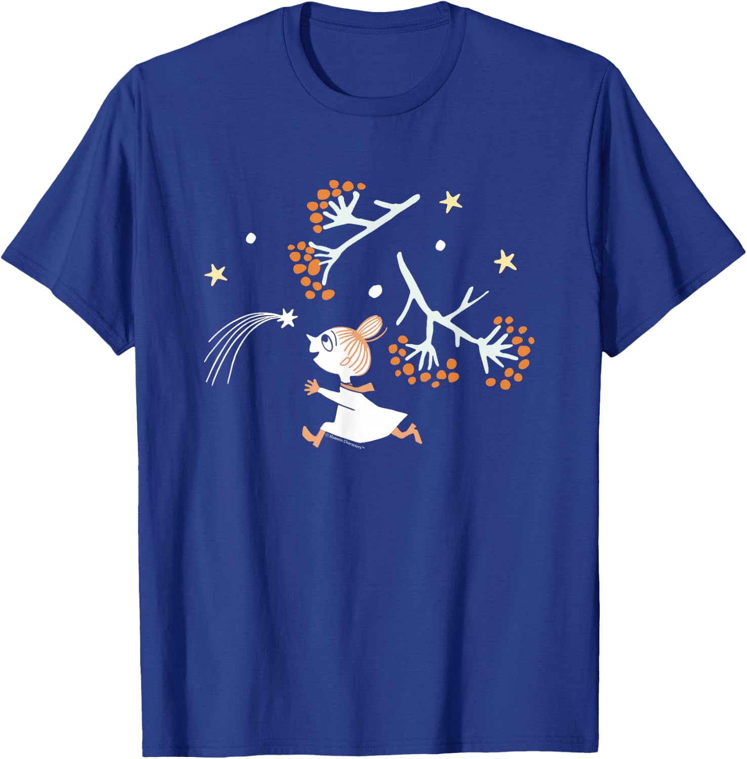 Mumin Little My Shooting Star Herbst Winter T-Shirt - T-Shirt | Royal