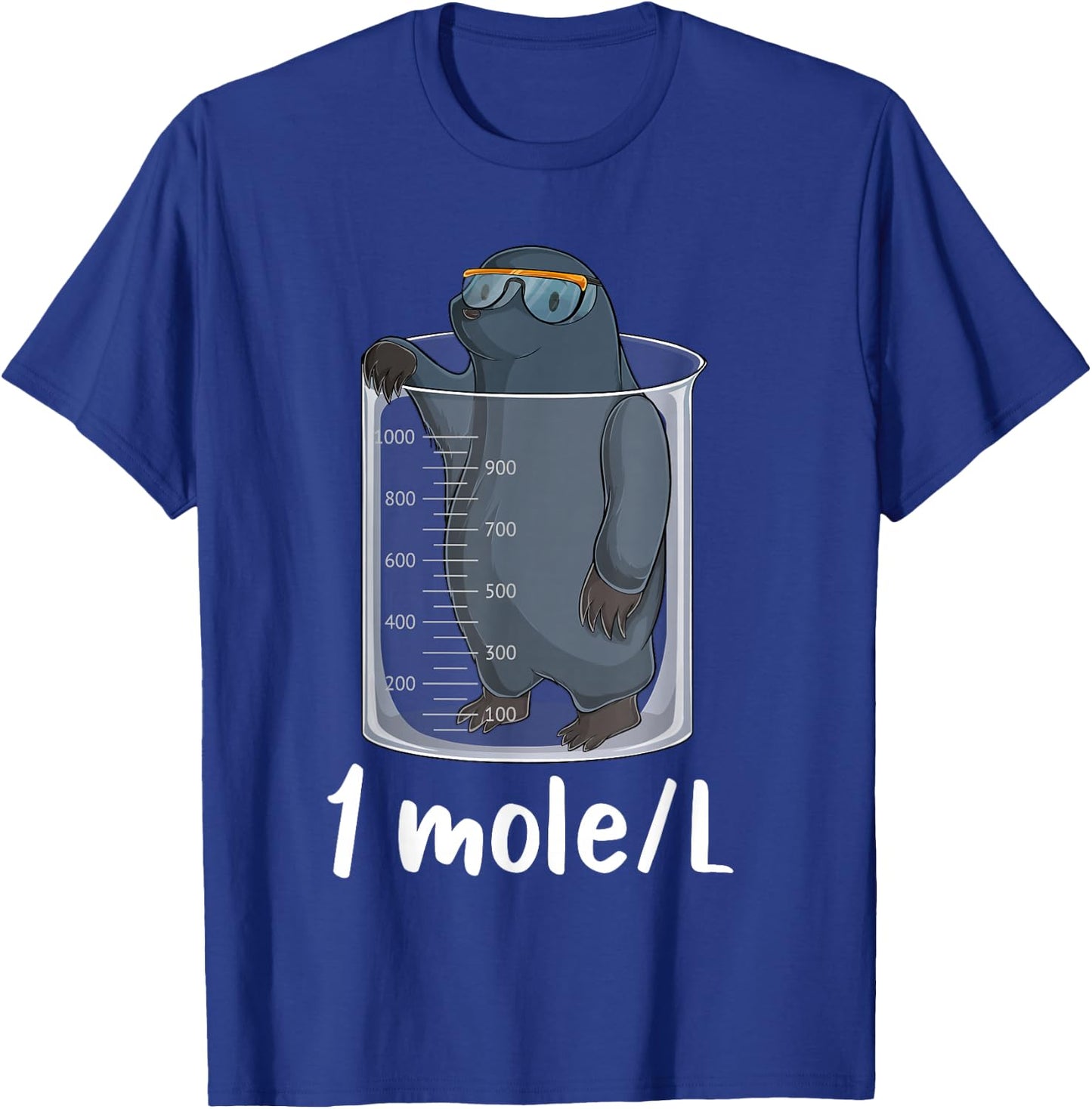 Funny Chemistry Chemist Student Science Teacher Moles Women T-Shirt - T-Shirt | Royal