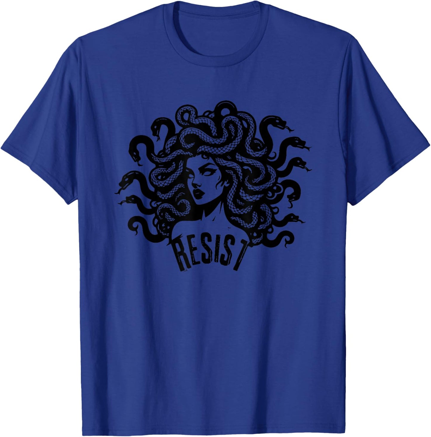 Medusa Resist The Female Gaze Petrify The Patriarchy T-Shirt - T-Shirt | Royal