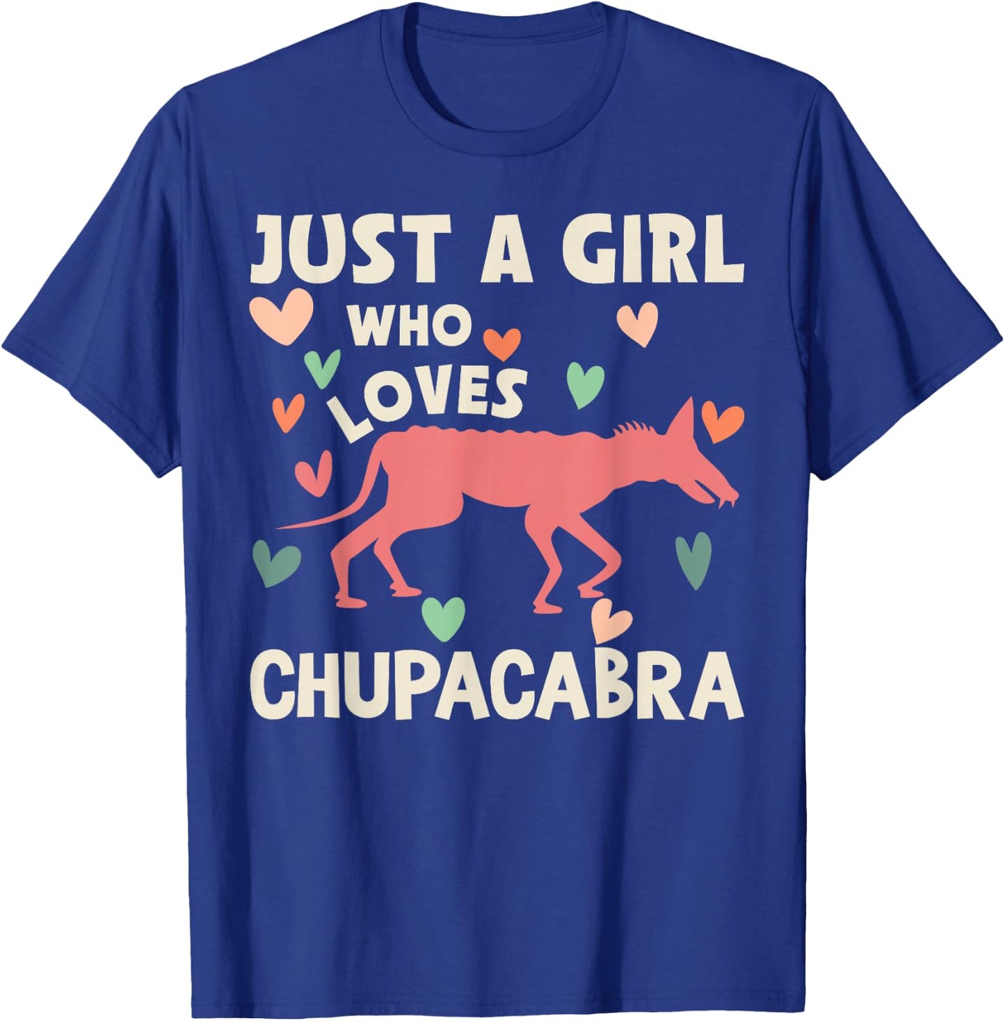 Chupacabras I Chupacabra Picture T-Shirt - T-Shirt | Royal