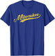 Milwaukee Baseball classic vintage T-Shirt - T-Shirt | Royal