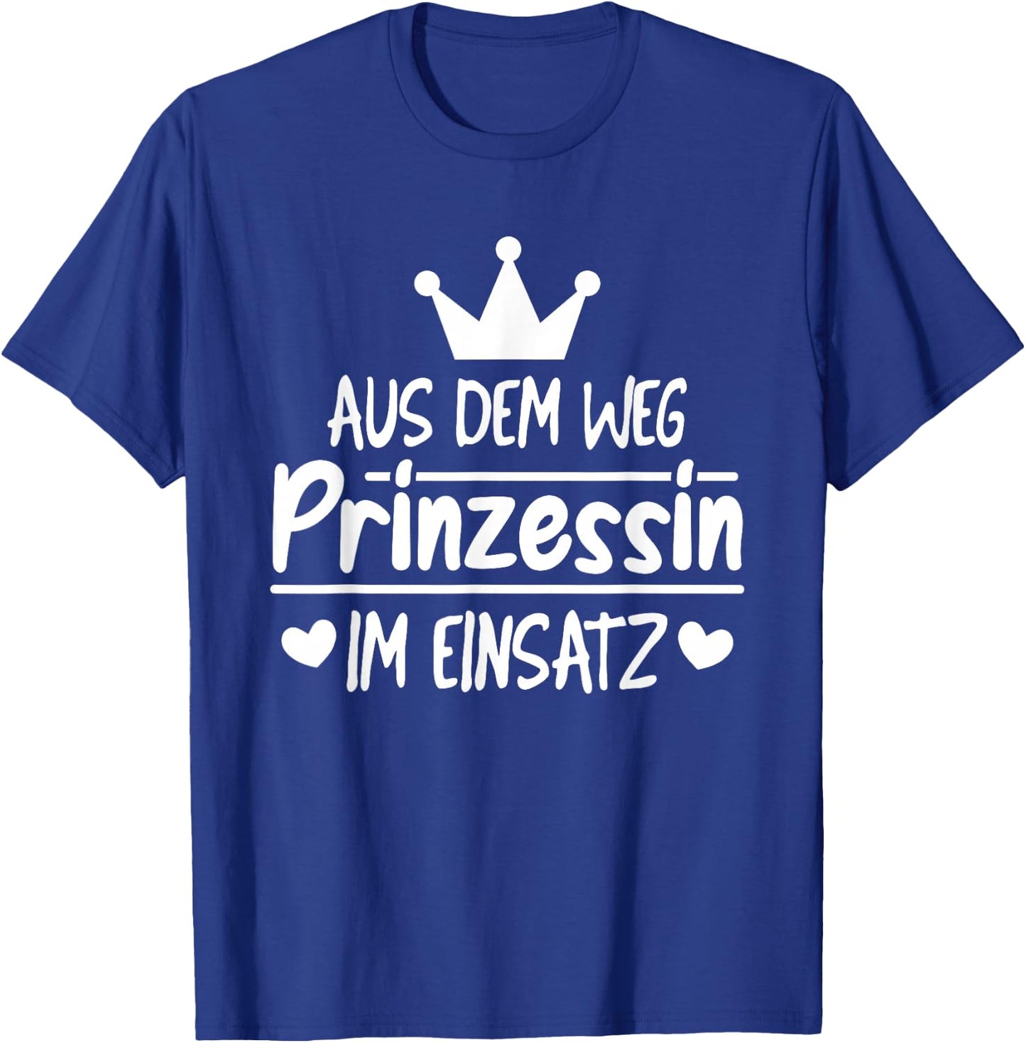 Funny Highheit Königlich Königdaughter - Adel Princess , black T-Shirt - T-Shirt | Royal
