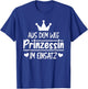 Funny Highheit Königlich Königdaughter - Adel Princess , black T-Shirt - T-Shirt | Royal