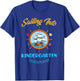 Sailing Into Kindergarten Nautical Teacher Back To School Men Women Girls Kids T-Shirt - T-Shirt | Royal
