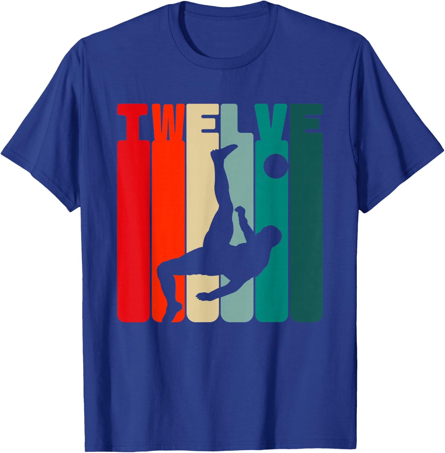 12. Geburtstag Fußballer 12 Jahre Fußball Jungs T-Shirt - T-Shirt | Royal