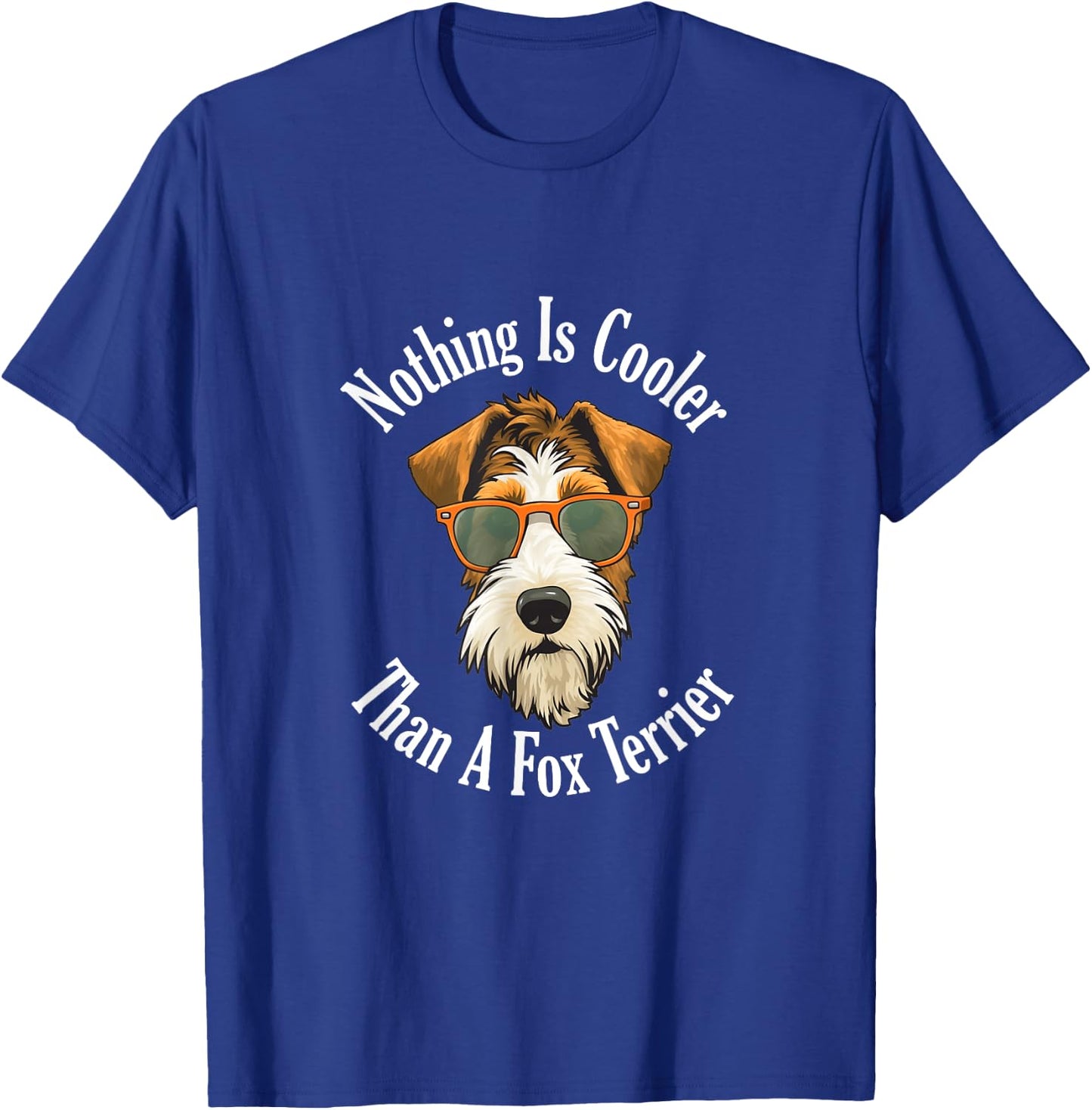 Cool Wire Haired Fox Terrier - WHFT T-Shirt - T-Shirt | Royal