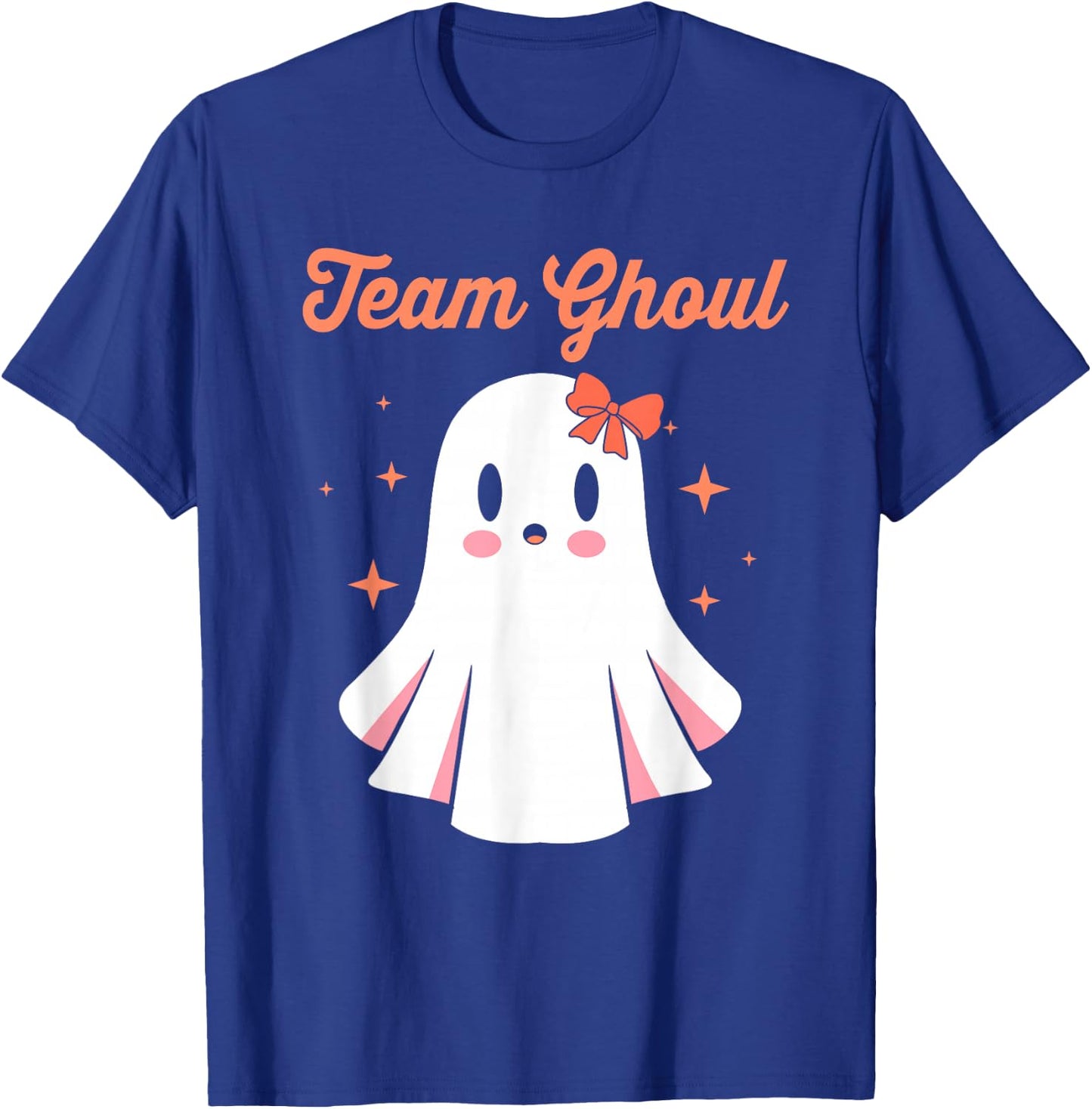 Baby Shower Team Girl Halloween Gender Reveal Team Ghoul T-Shirt - T-Shirt | Royal