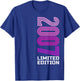 18 years man woman 2007 birthday 18 years limited edition , Black, S T-Shirt - T-Shirt | Royal