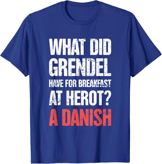 Funny English Literature Beowulf T-Shirt - T-Shirt | Royal