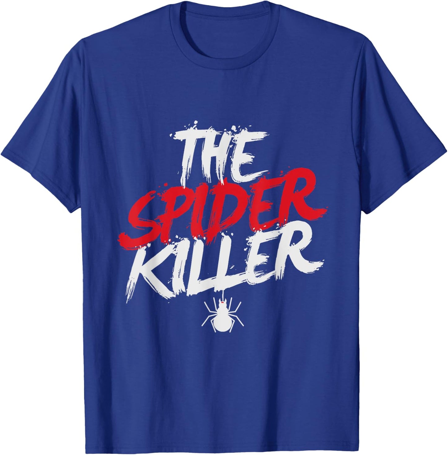 Creepy Spiders Halloween Shirt Trick Treat Cobweb Killer Boo T-Shirt - T-Shirt | Royal