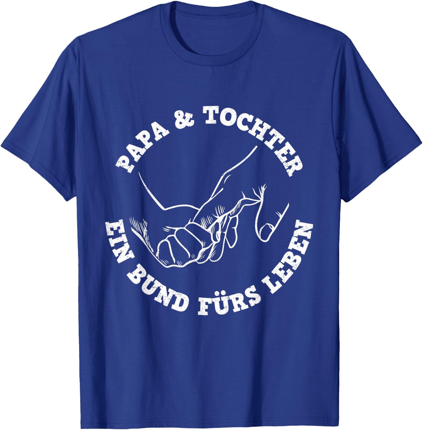 Papa & Tochter Ein Bund Fürs Leben Vatertag Bester Papa T-Shirt - T-Shirt | Royal