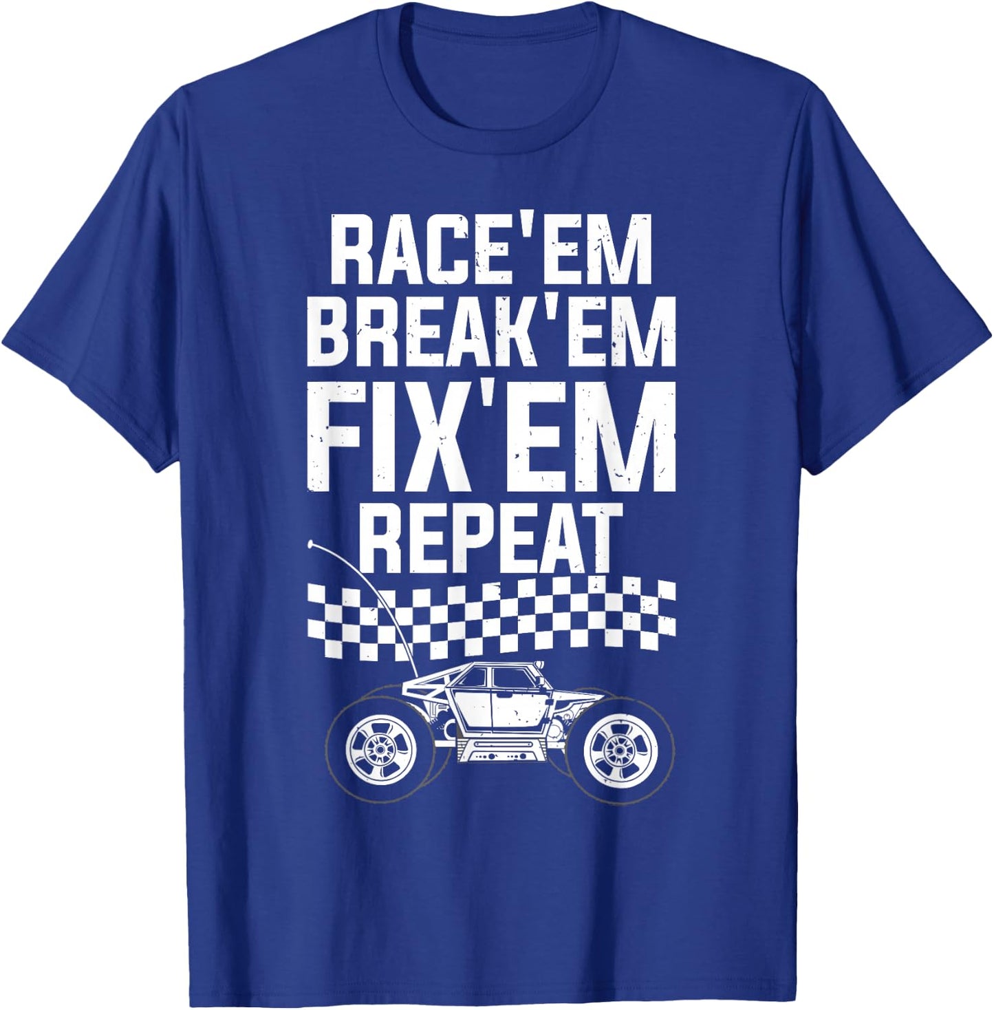 Best RC Car Art Women RC Racer RC Car Fan RC Racing T-Shirt - T-Shirt | Royal