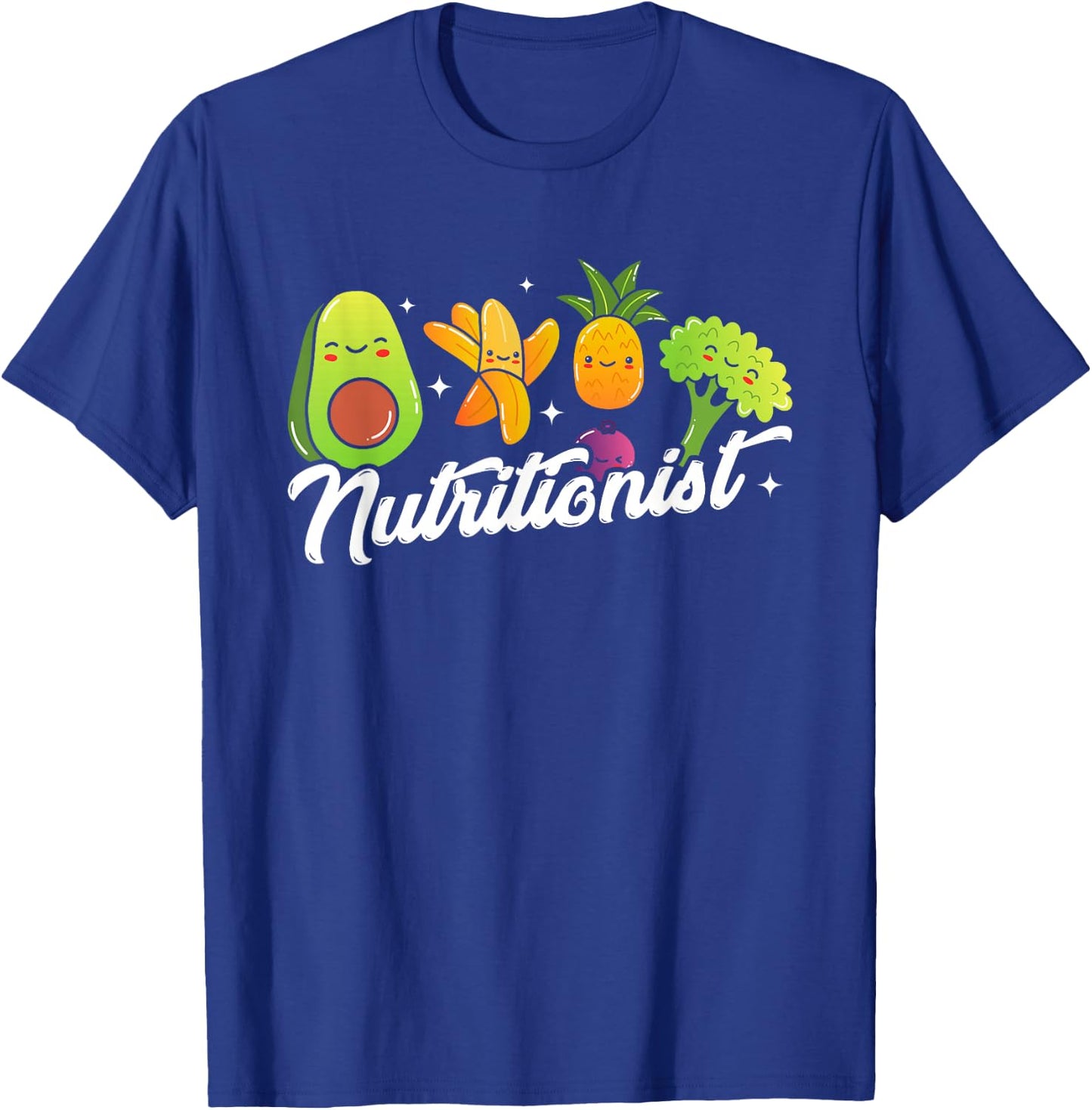 Nutritionist | Dietician Vegetables | Nutrition Dietitian T-Shirt - T-Shirt | Royal