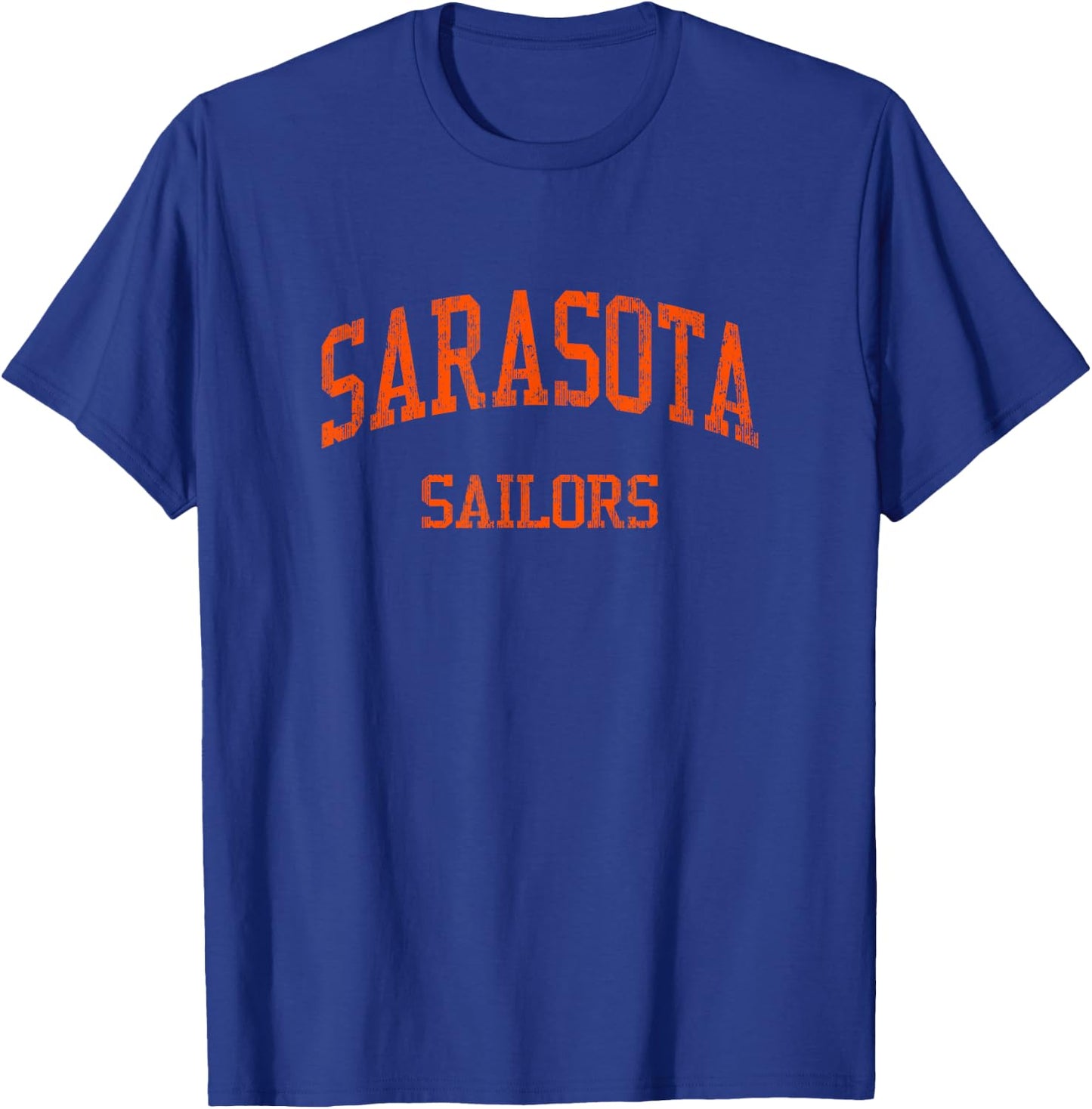 Sarasota High School HS Sarasota FL Vintage Sports T-Shirt - T-Shirt | Royal
