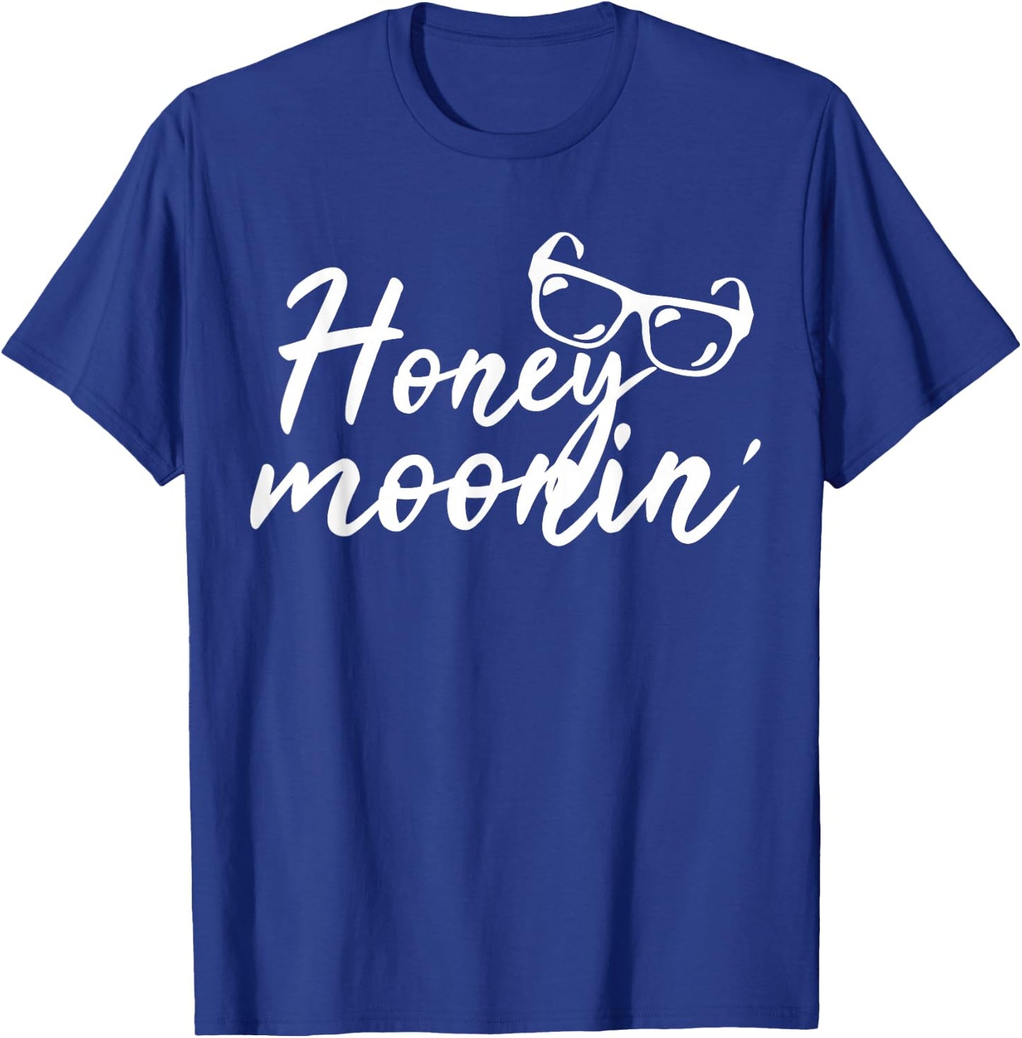 Honey Moonin Couple Honeymoon T-Shirt - T-Shirt | Royal