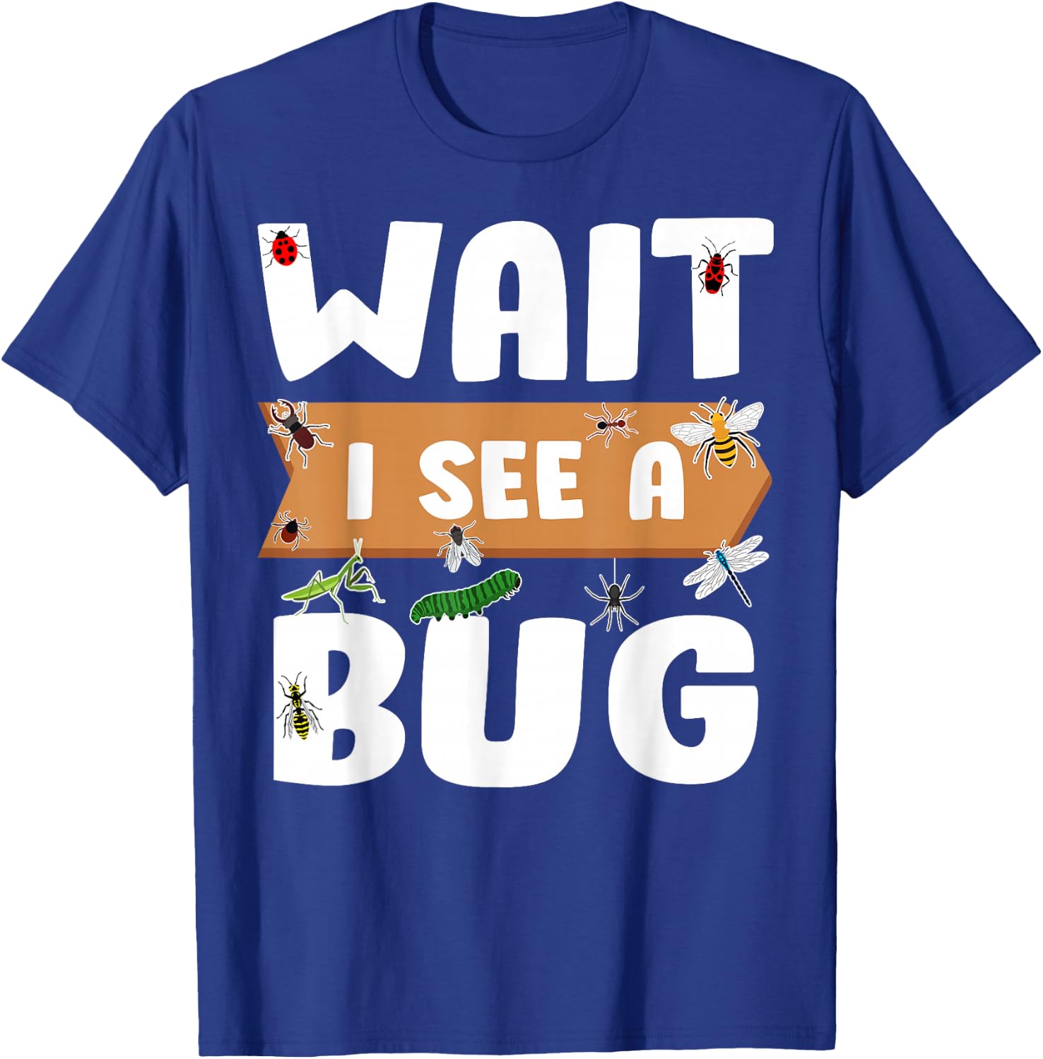 Cool Bug Design Women Entomology Insect Pet Animal T-Shirt - T-Shirt | Royal