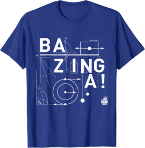The Big Bang Theory Bazinga Chart , black T-Shirt - T-Shirt | Royal