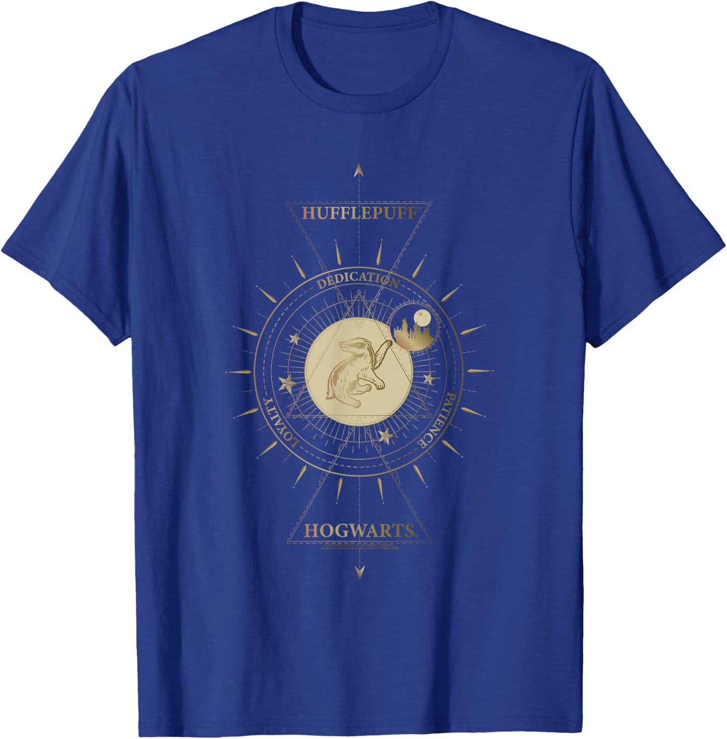 Harry Potter Mystical Hufflepuff Sign T-Shirt - T-Shirt | Royal