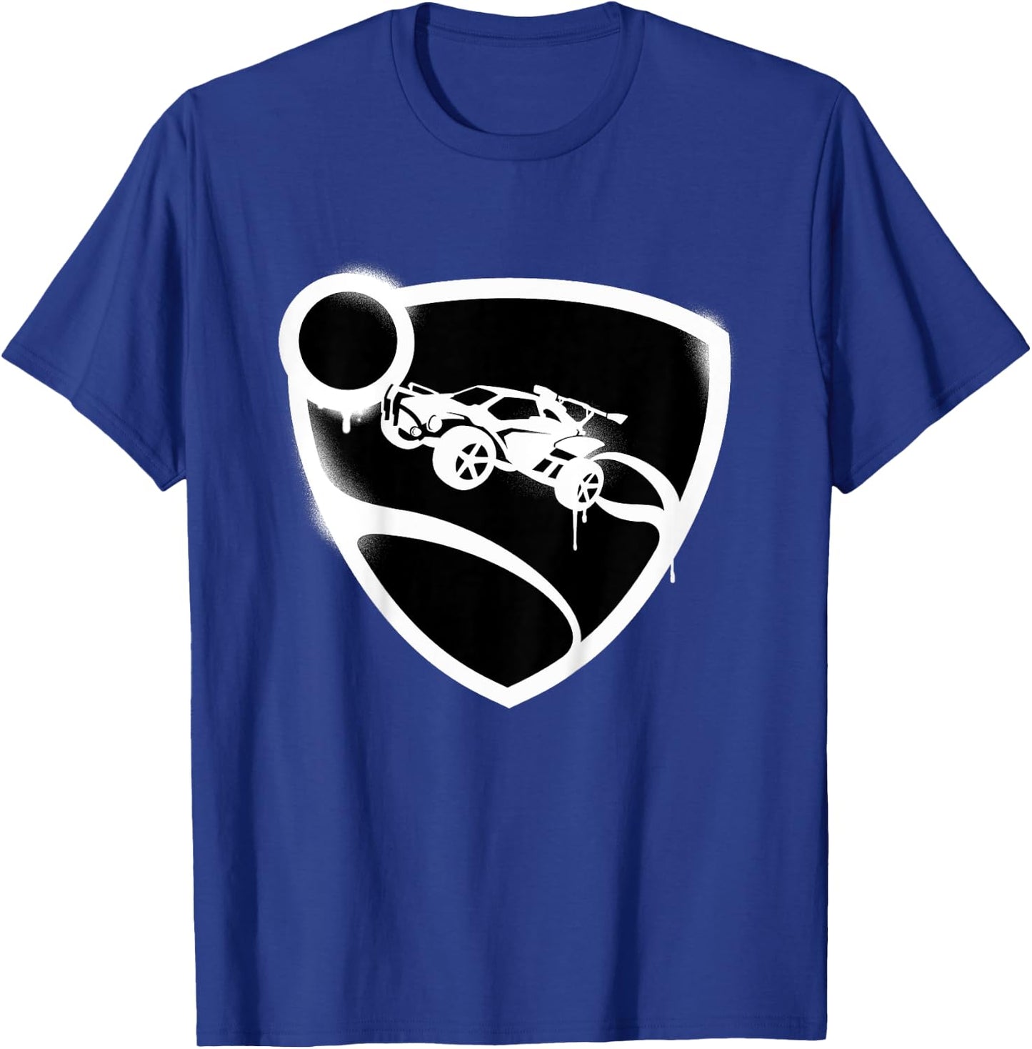 Kids Rocket League Logo Spray Painted Children's , Blue, 2 T-Shirt - T-Shirt | Royal