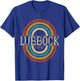 Vintage Retro Lubbock Texas TX Women Men Souvenirs T-Shirt - T-Shirt | Royal