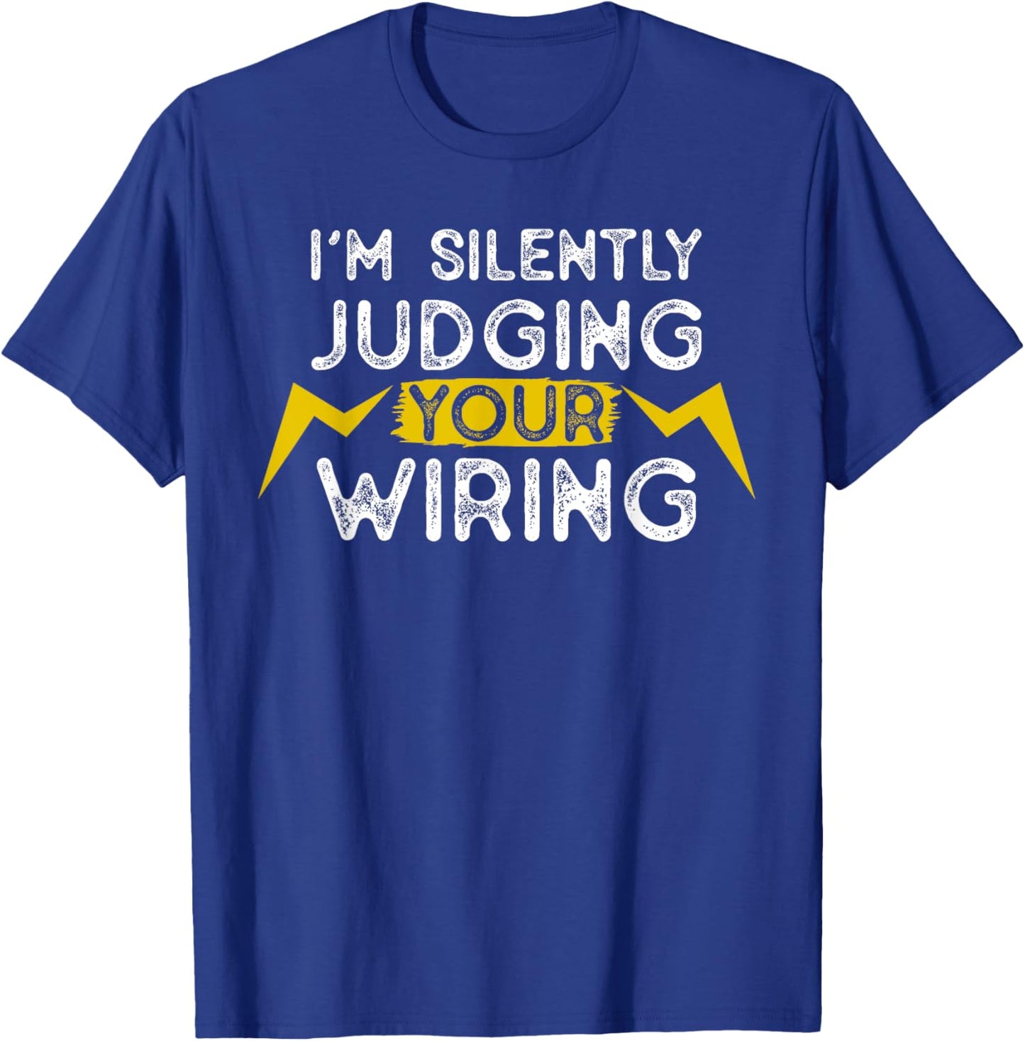 Electrician Art Women Electric Engineer Electrician T-Shirt - T-Shirt | Royal