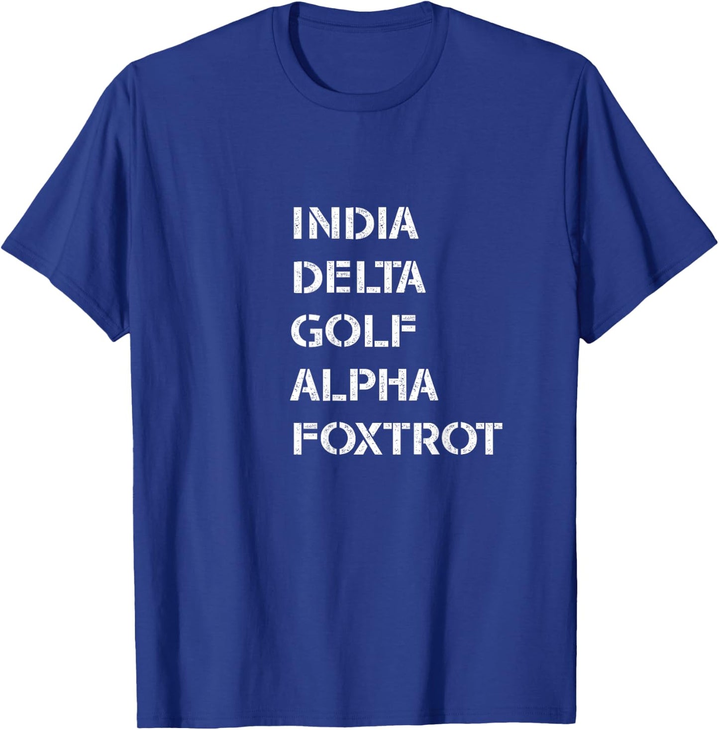Idgaf T-Shirt - T-Shirt | Royal