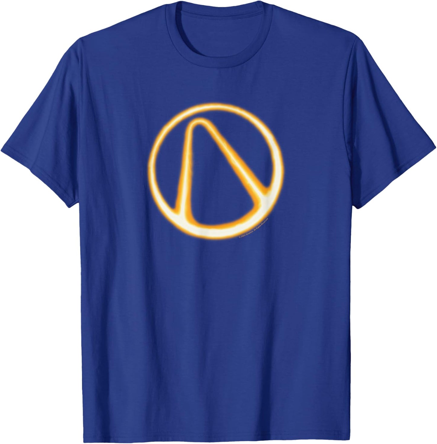 Borderlands Vault Hunter Symbol Gaming T-Shirt - T-Shirt | Royal