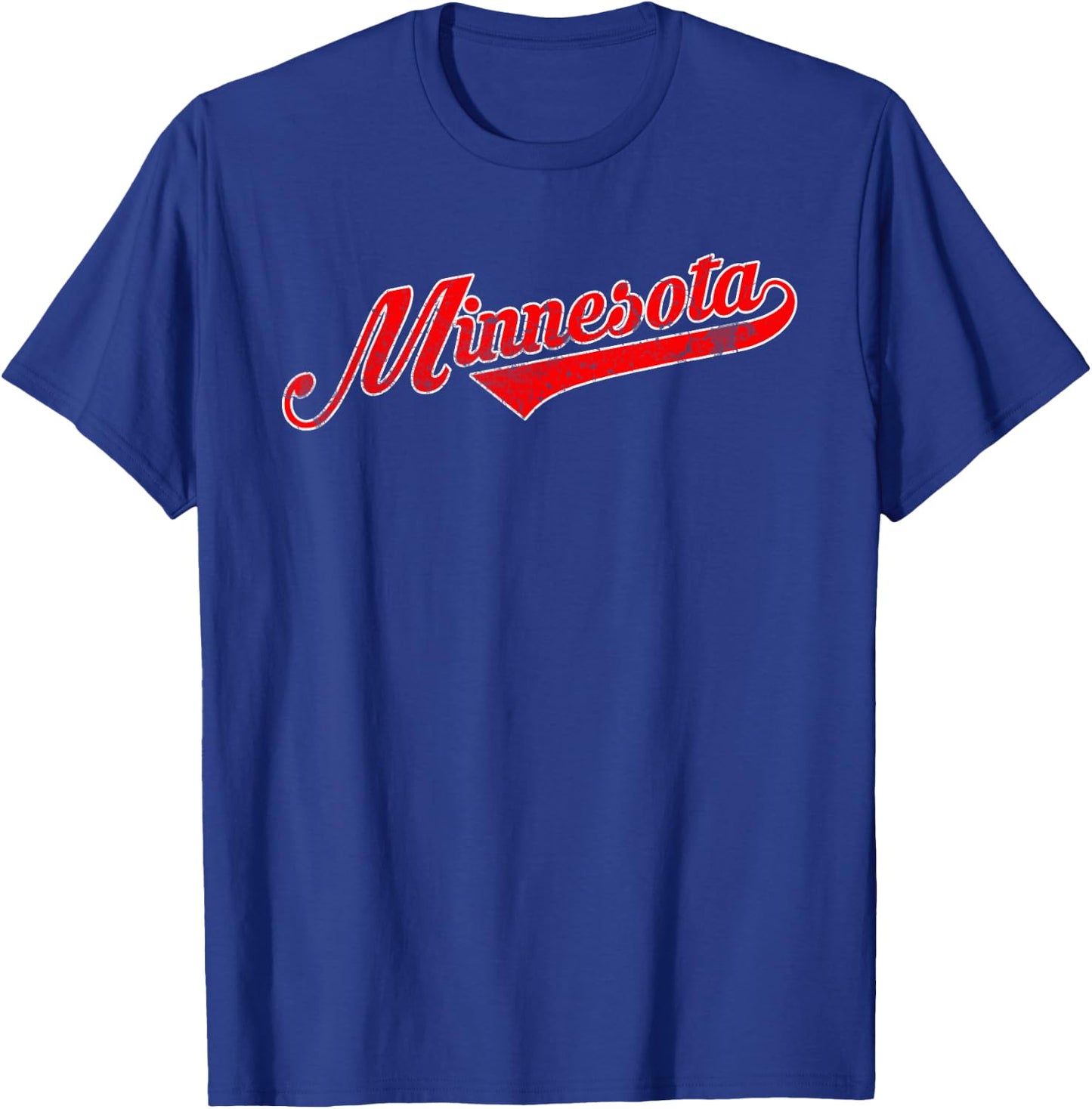 Vintage Minnesota baseball T-Shirt - T-Shirt | Royal