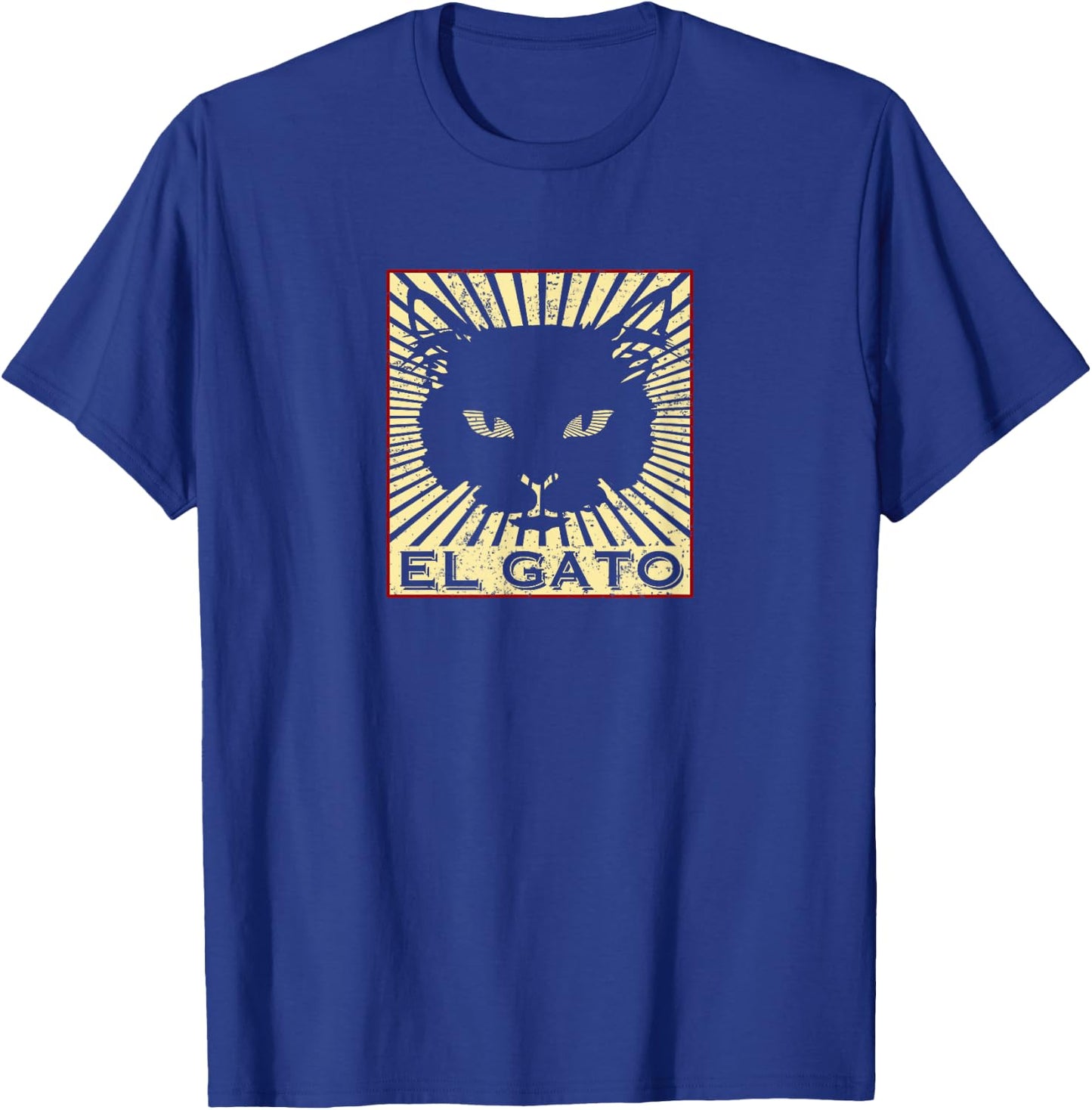 El Gato Cat Kitty Feline T-Shirt - T-Shirt | Royal