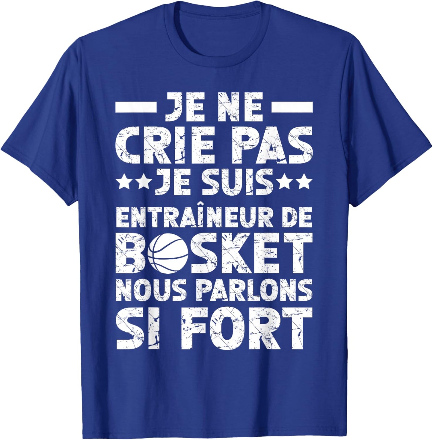 Basketball Funny I Am Basketball Coach , Black, S T-Shirt - T-Shirt | Royal