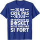 Basketball Funny I Am Basketball Coach , Black, S T-Shirt - T-Shirt | Royal