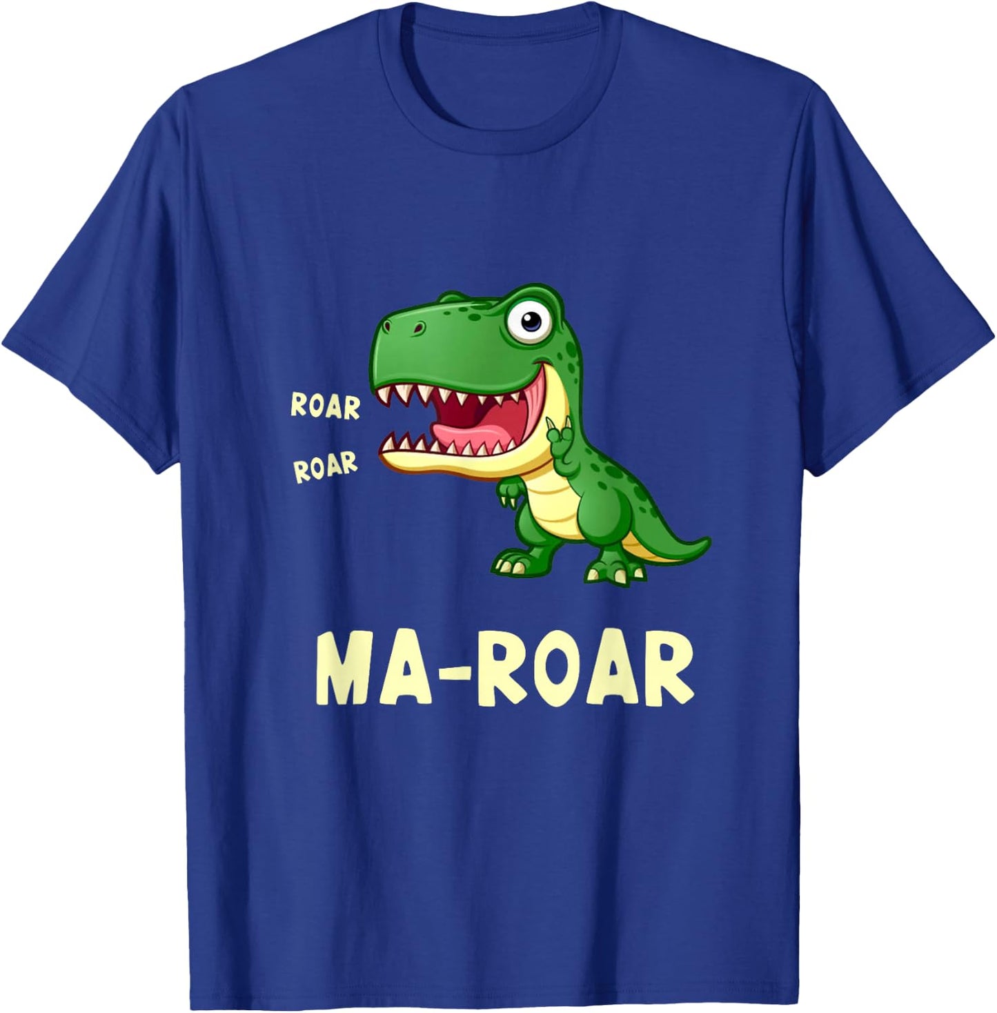 Ma-Roar Dinosaur Passover Seder Kids Jewish Holiday Matzah T-Shirt - T-Shirt | Royal