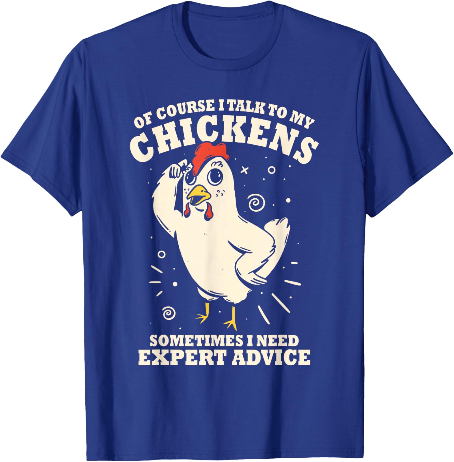 Funny Hen House Chicken T-Shirt - T-Shirt | Royal