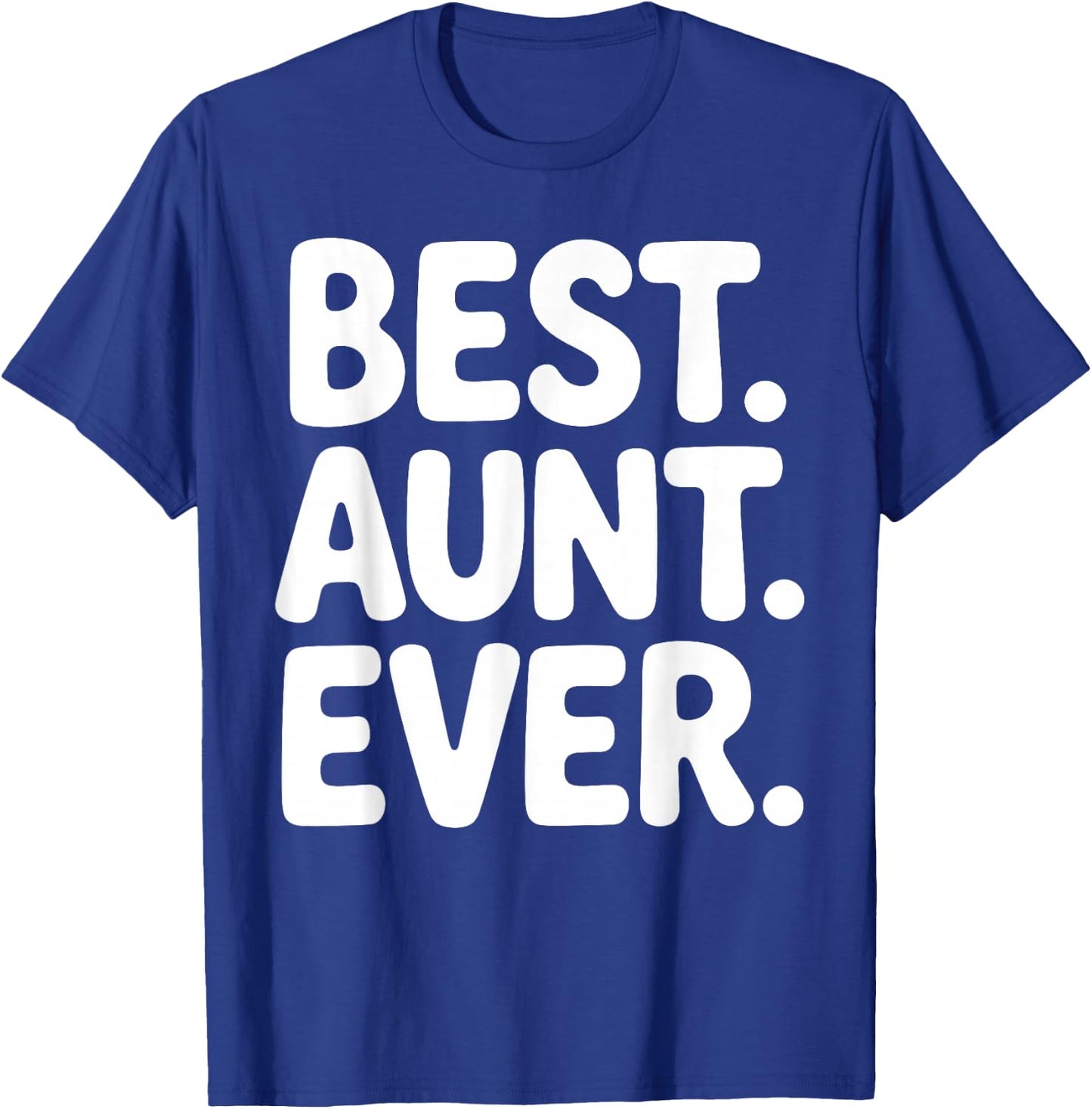 Funny Aunt Art for Aunt Auntie Promoted to Aunt Pregnancy T-Shirt - T-Shirt | Royal
