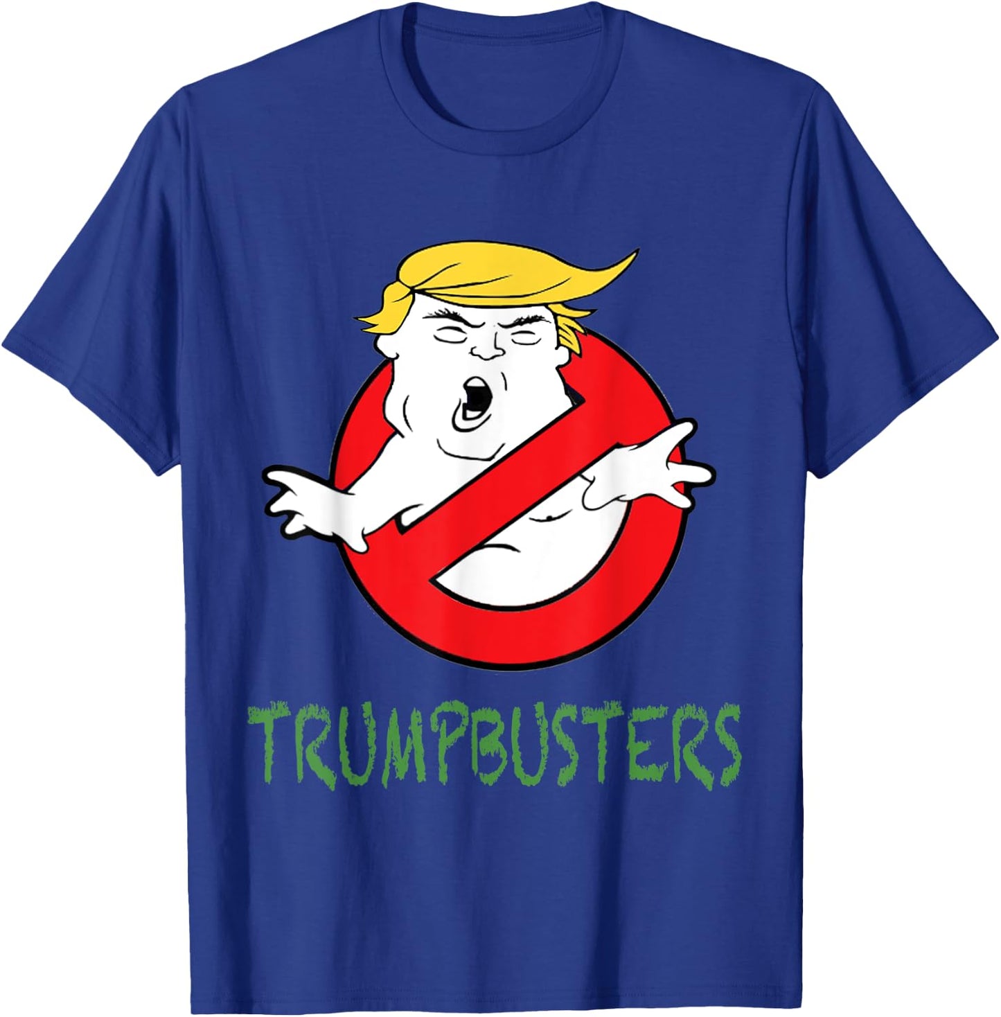 Anti-Trump Halloween Trumpbusters T-Shirt - T-Shirt | Royal